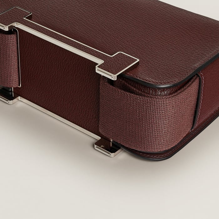Rouge Sellier Hermès Geta Bag