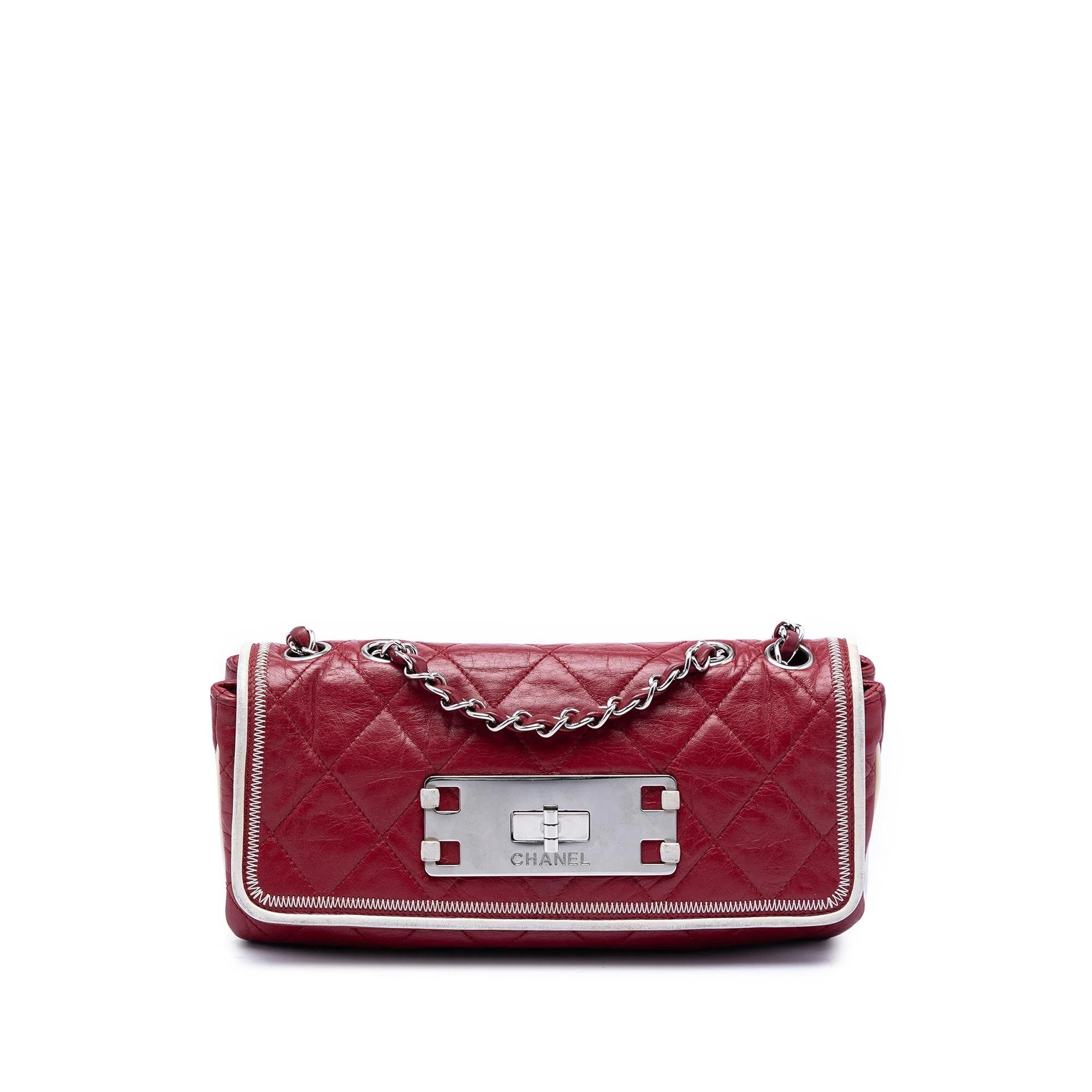 East West Chocolate Bar leather handbag