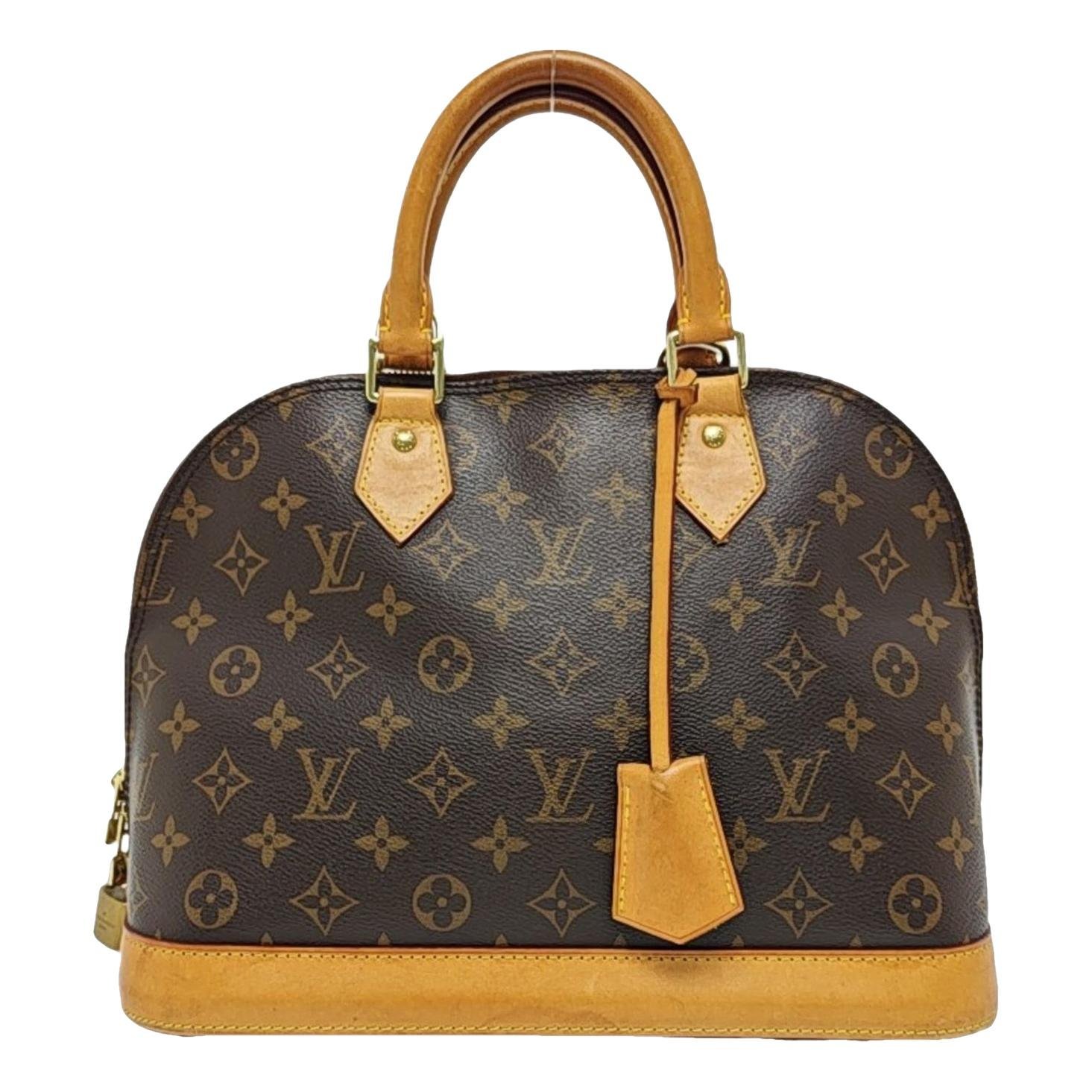Alma leather handbag