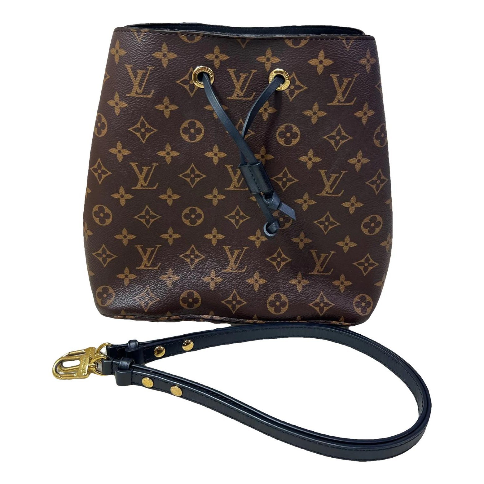 Nano Noé vinyl handbag
