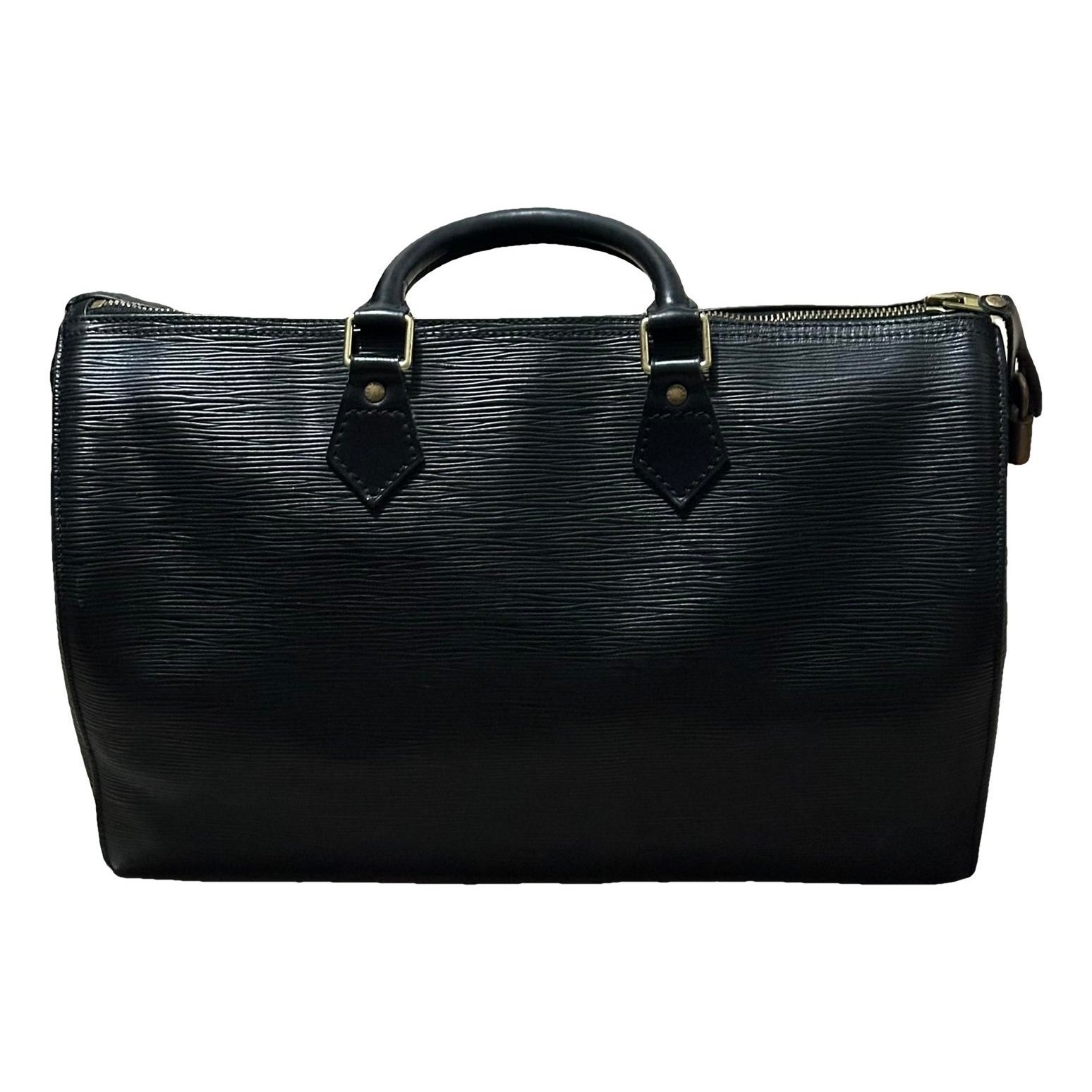 Speedy leather handbag