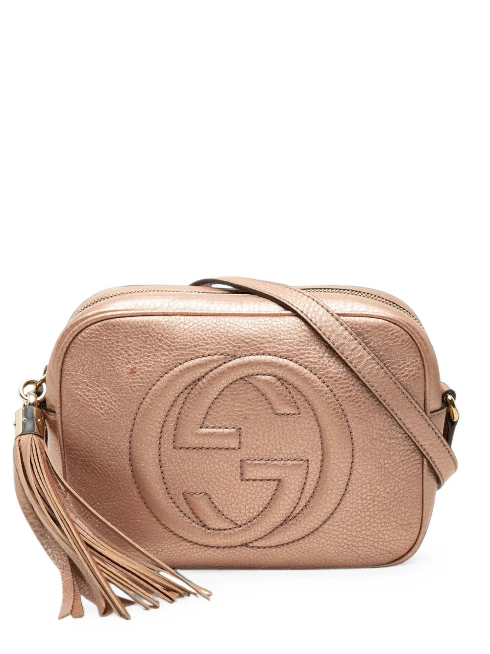 2000-2015 Metallic Calfskin Soho Disco crossbody bag