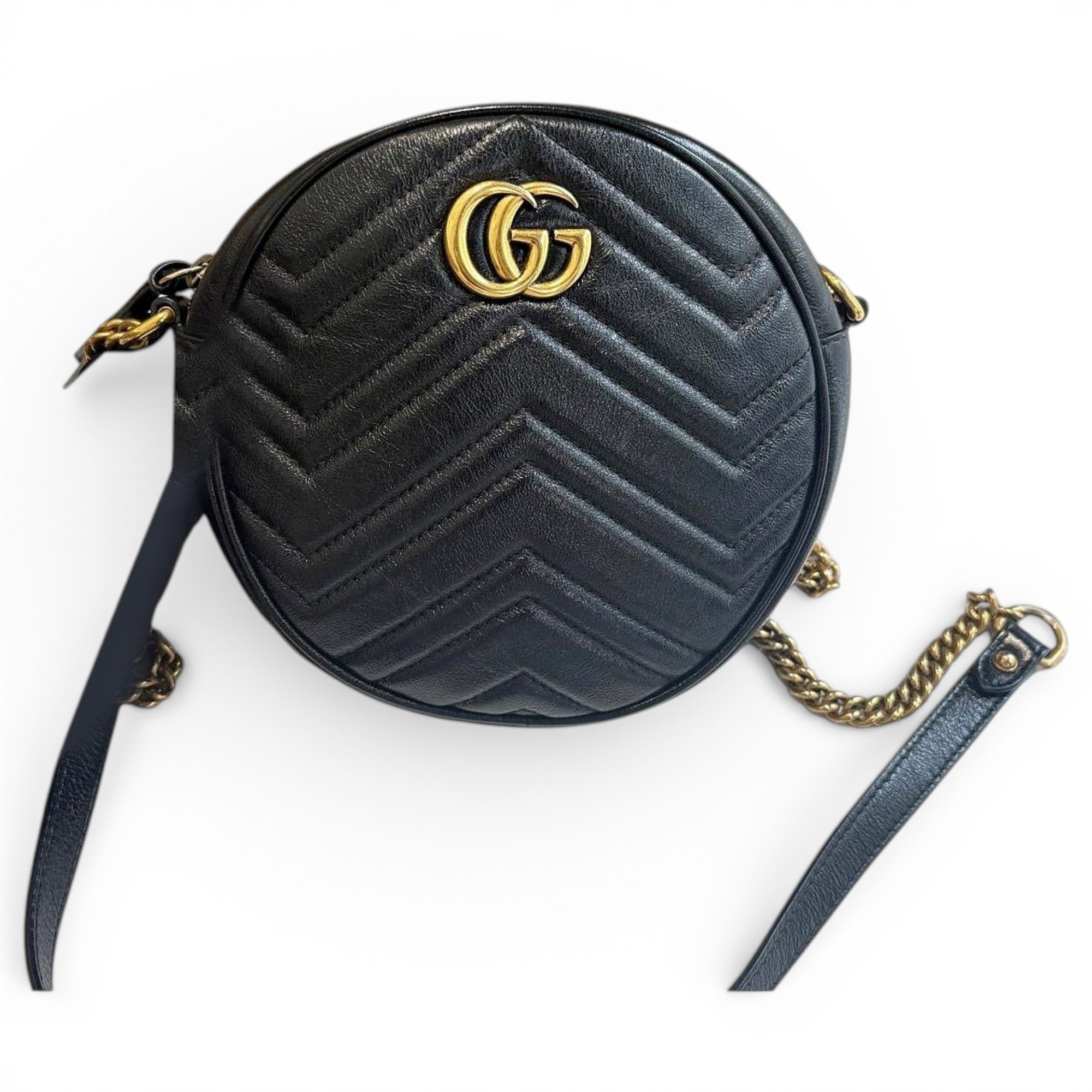 GG Marmont Circle leather handbag
