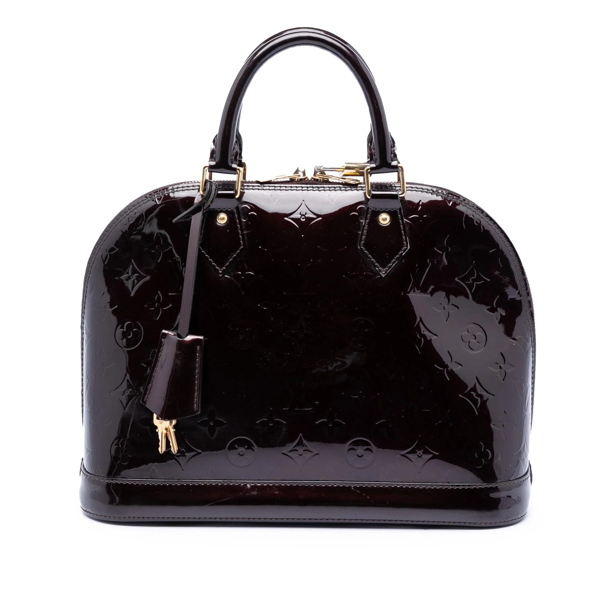 Alma leather handbag