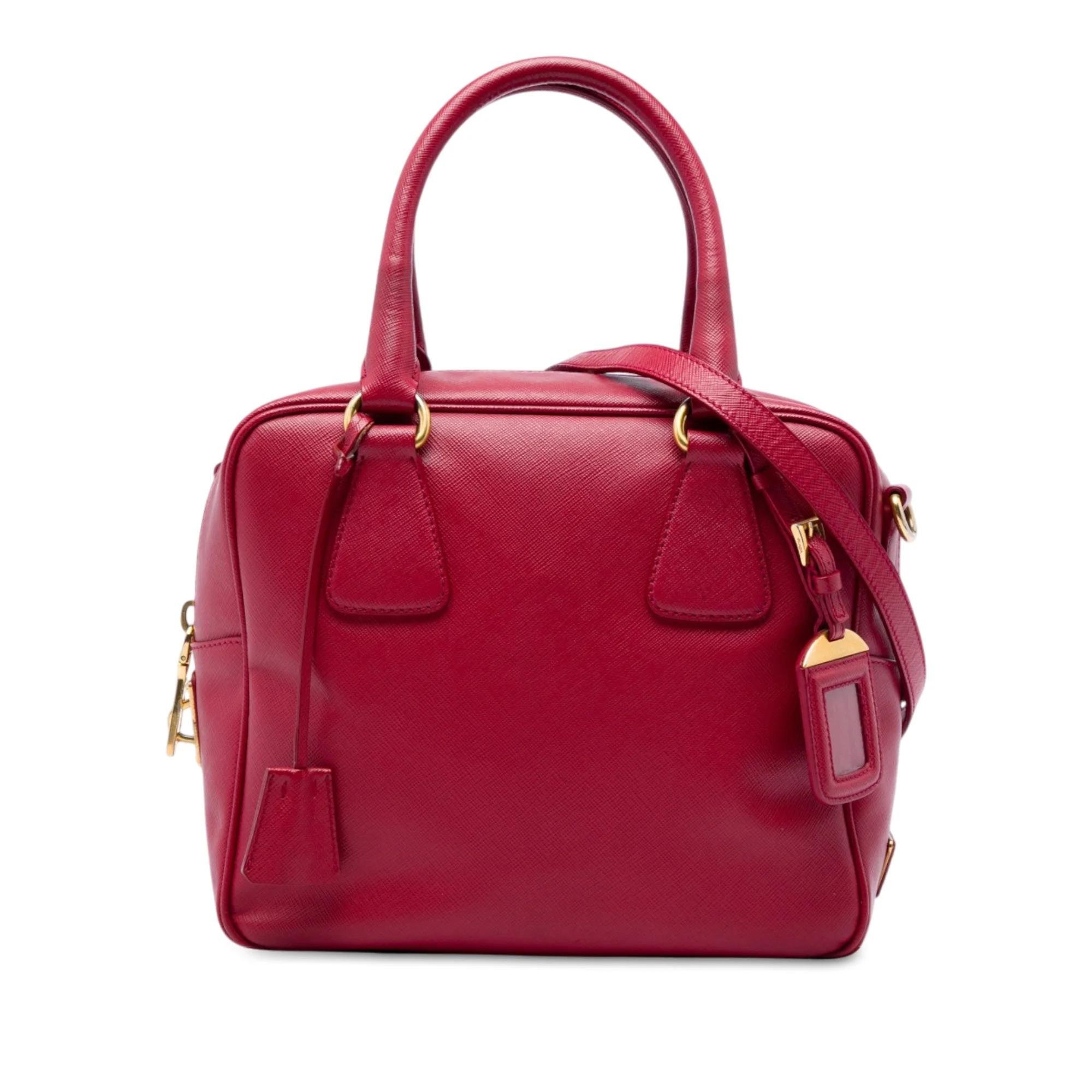 Leather handbag