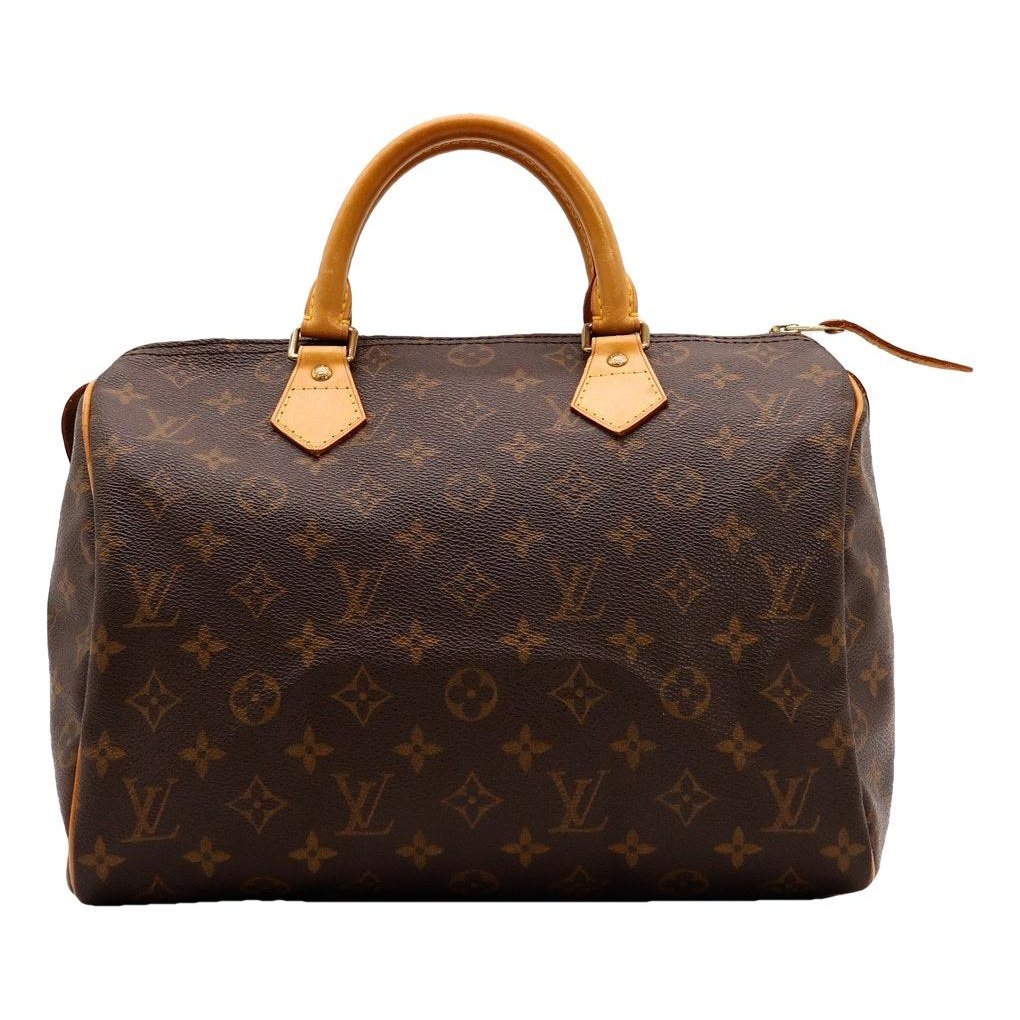 Speedy leather handbag