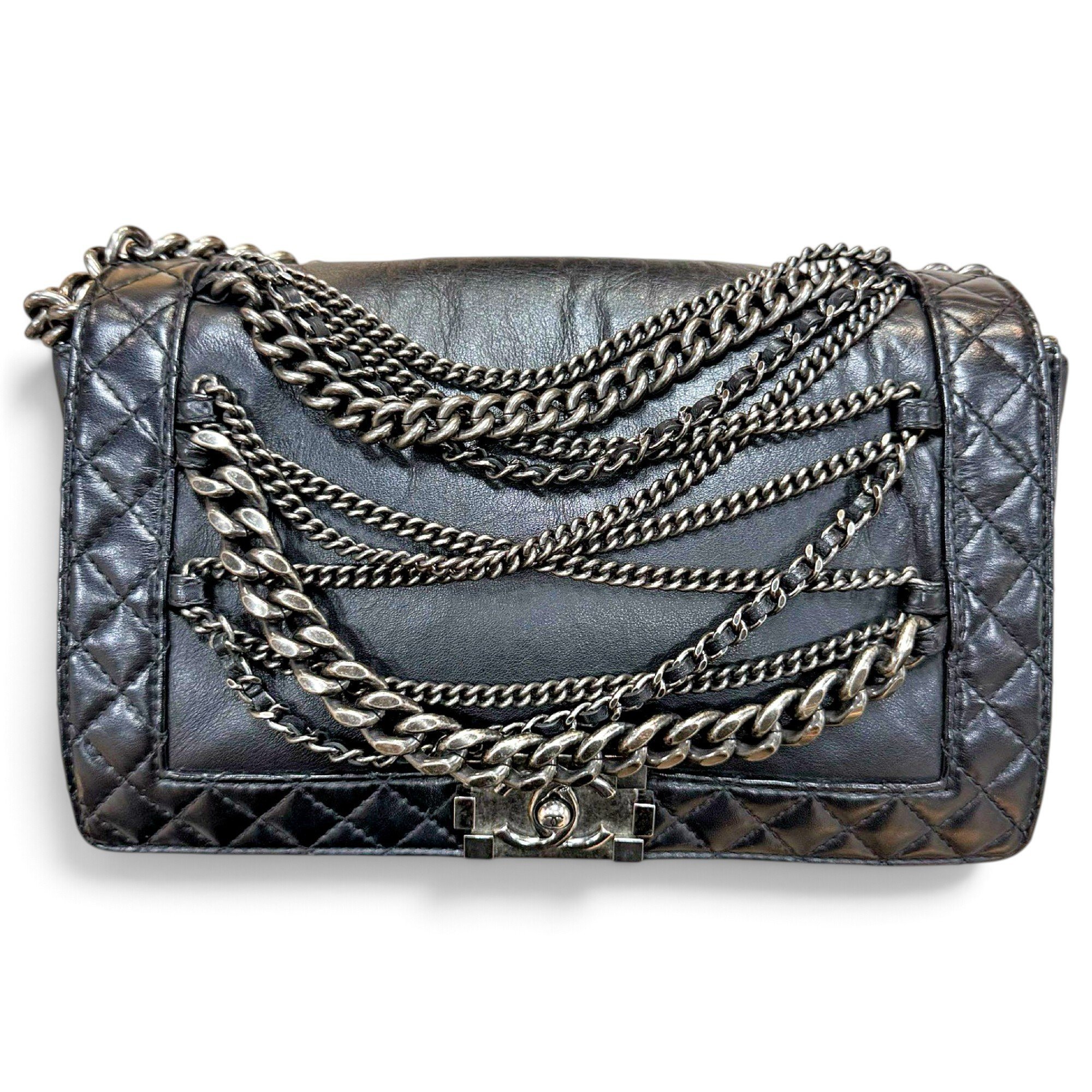 Boy leather handbag