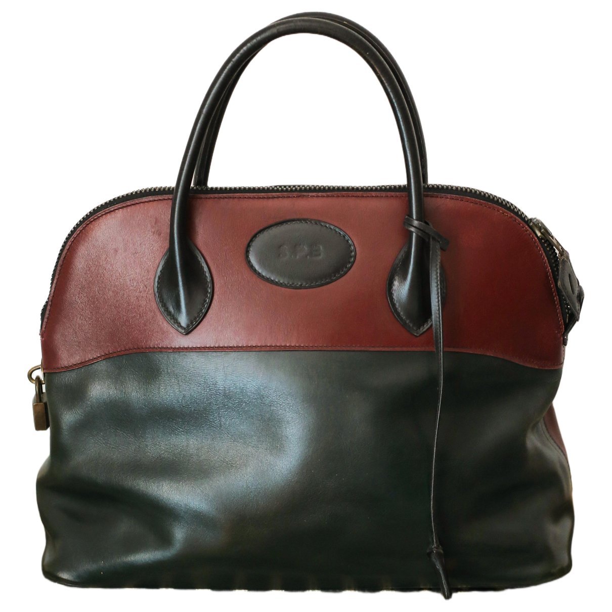 Hermes Bolide Handbag Black 1982