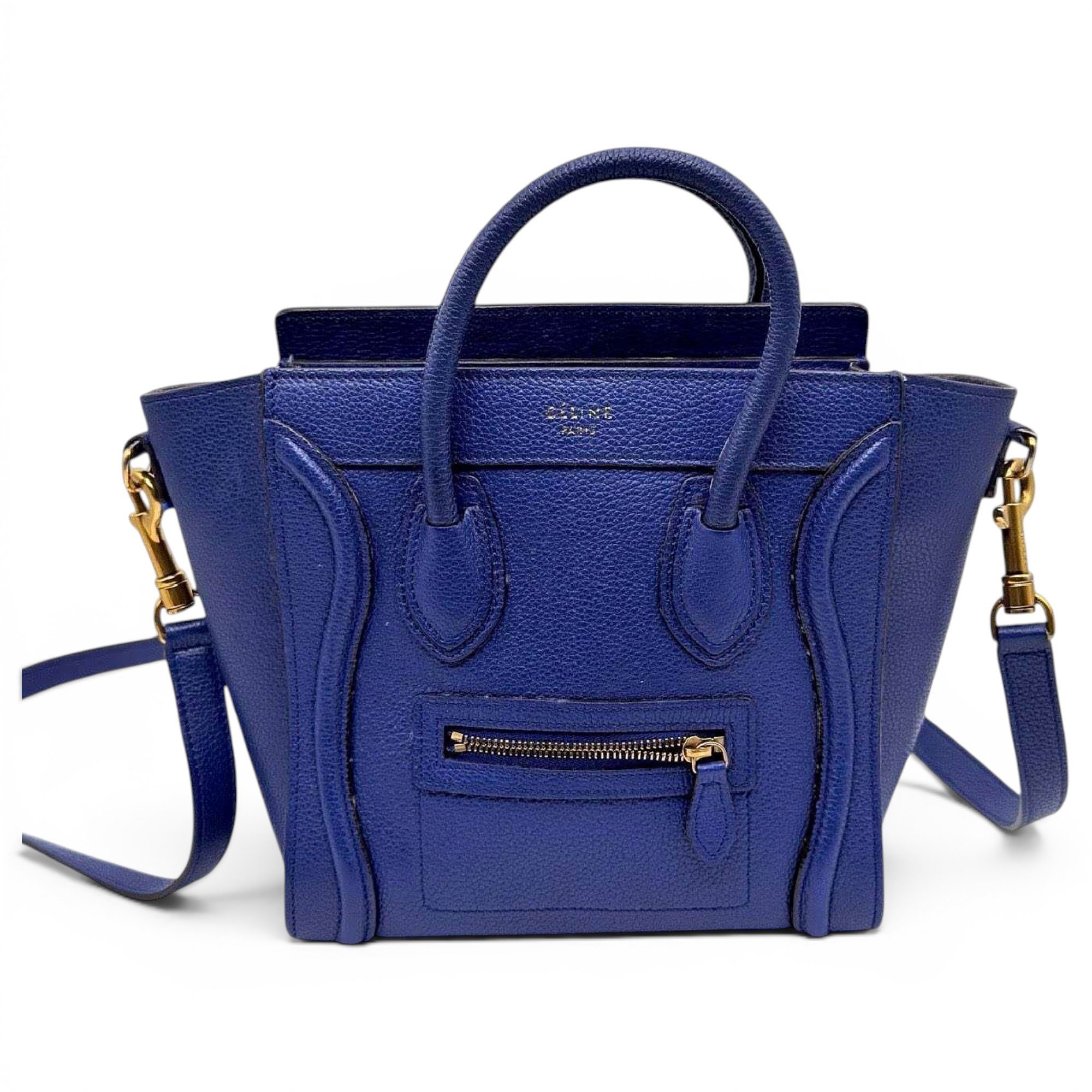 Nano Luggage leather handbag