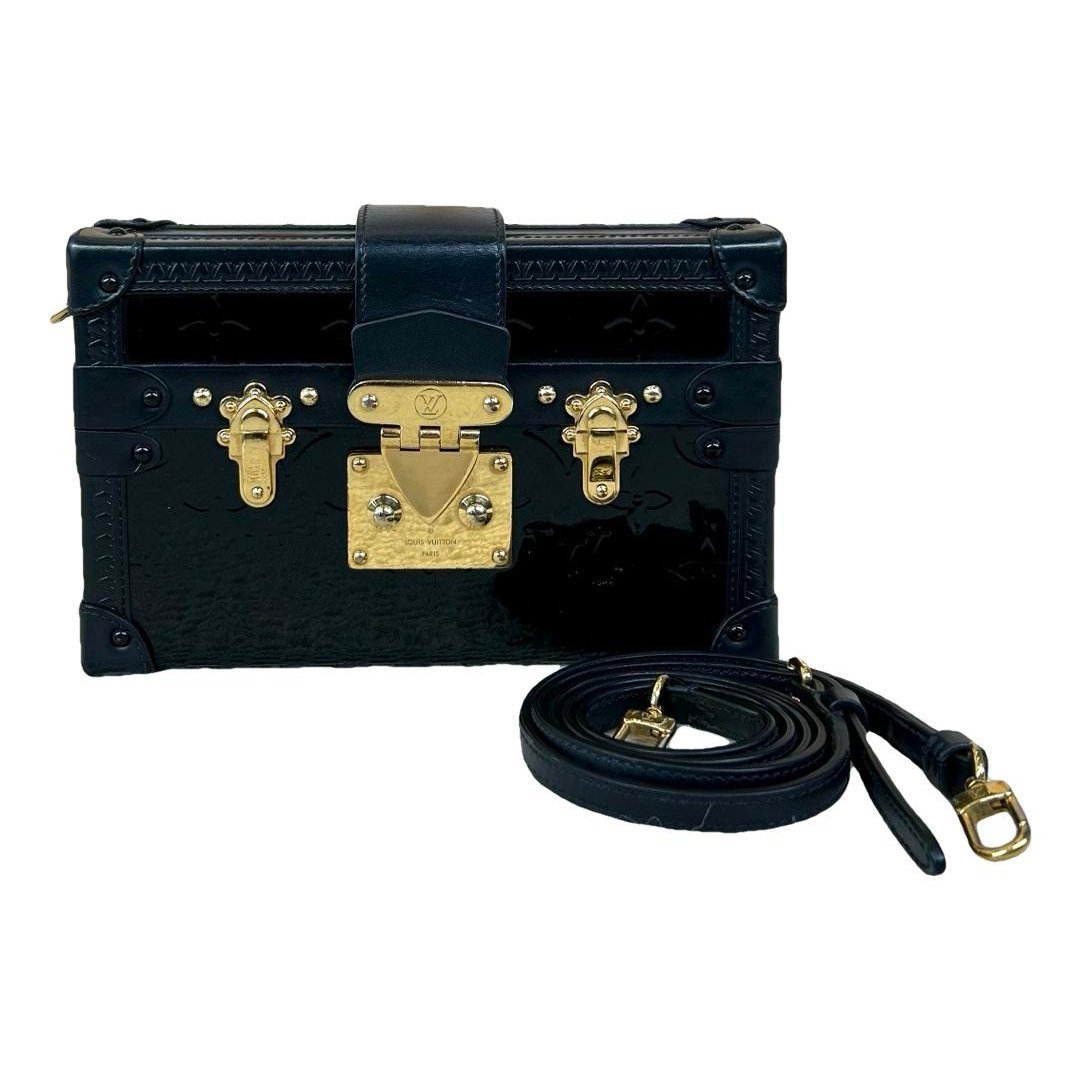 Louis Vuitton Petite Malle leather handbag