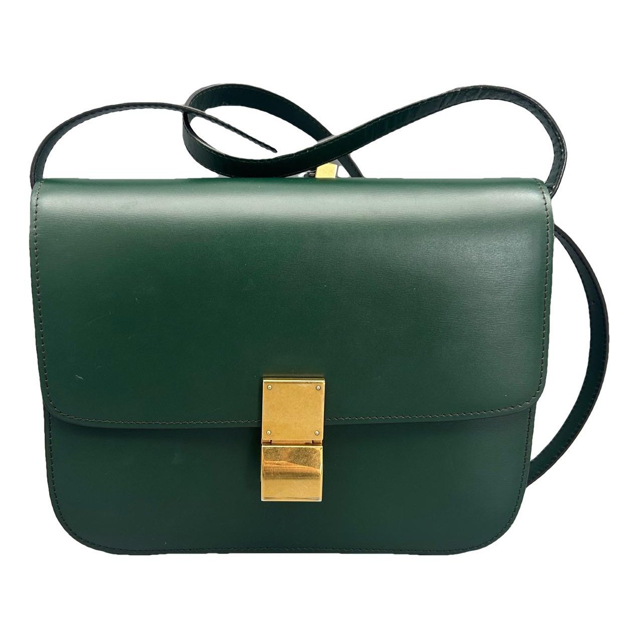 Classic leather handbag