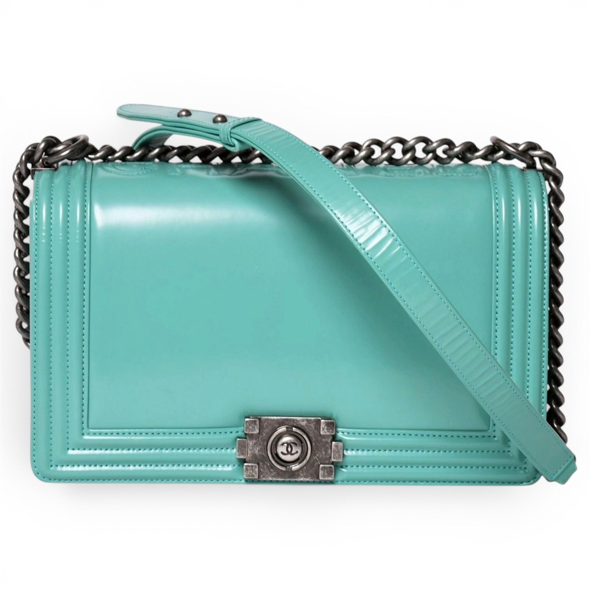 Boy pony-style calfskin handbag