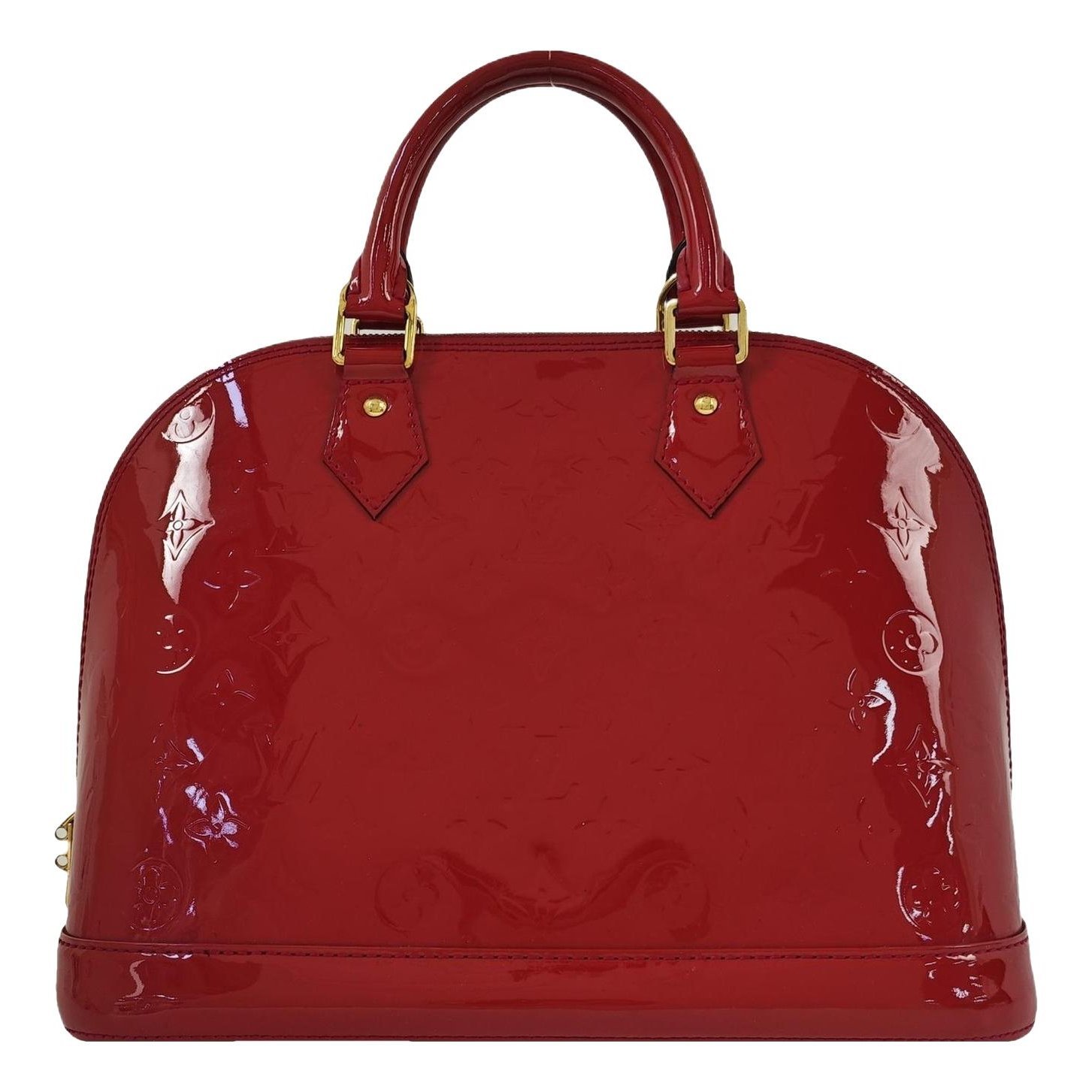 Alma patent leather handbag