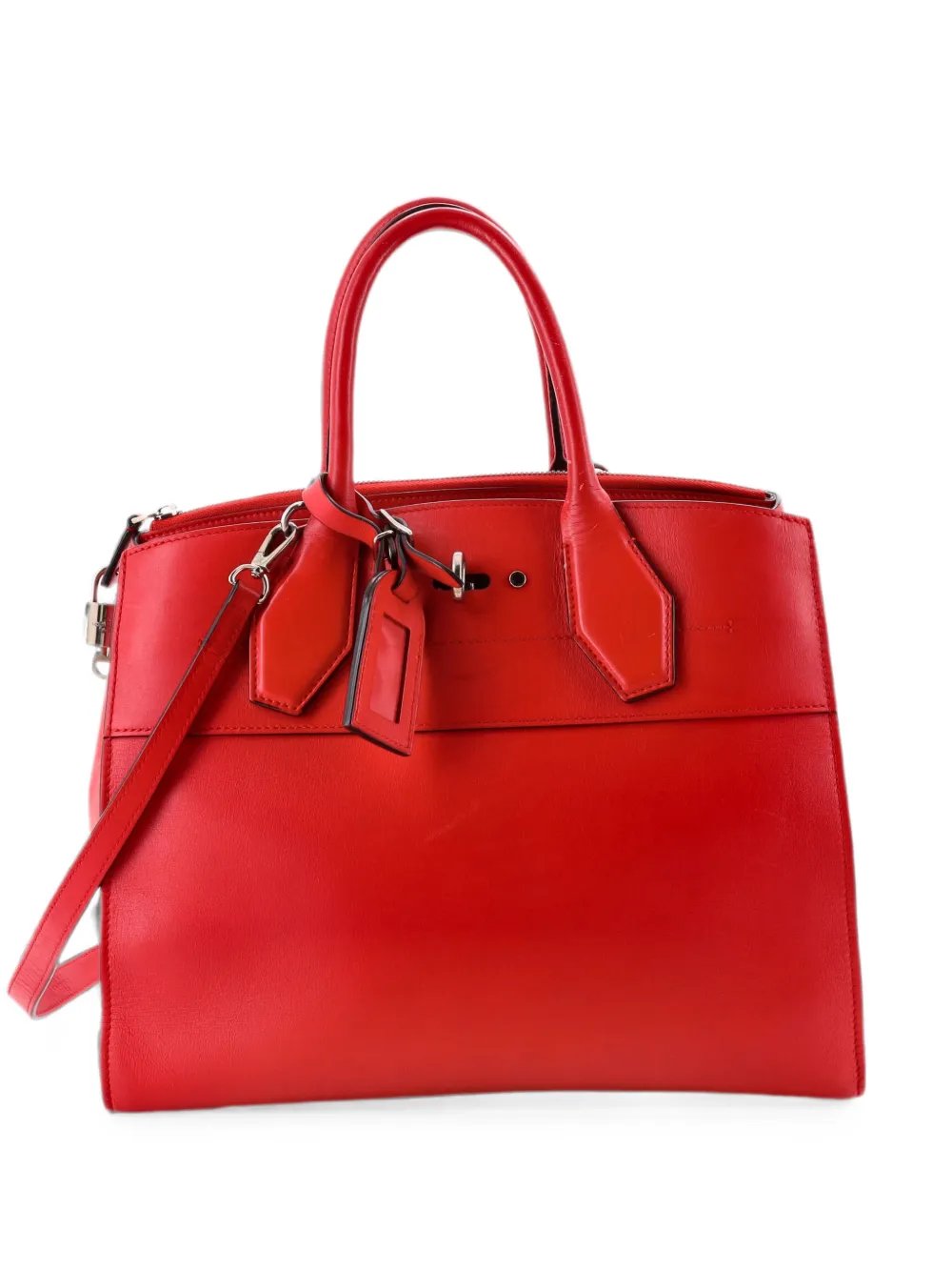 City Steamer Handbag Leather MM tote bag
