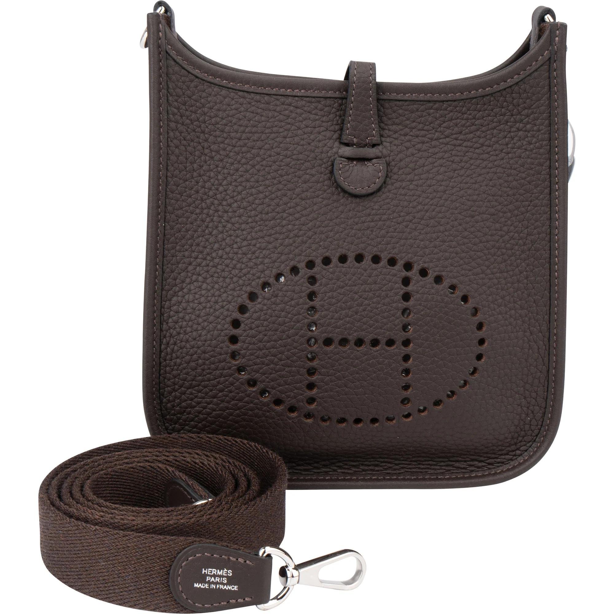 Evelyne leather crossbody bag