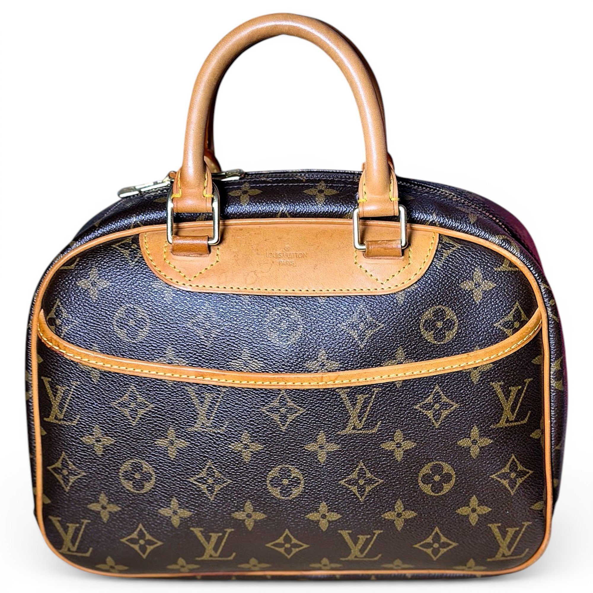 Deauville leather handbag