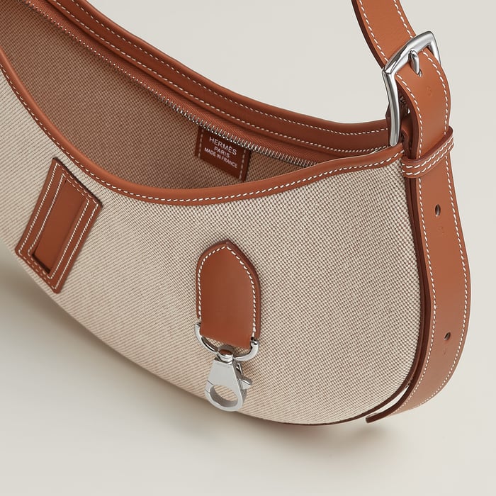 P'tit Arcon Toile & Cuir Bag