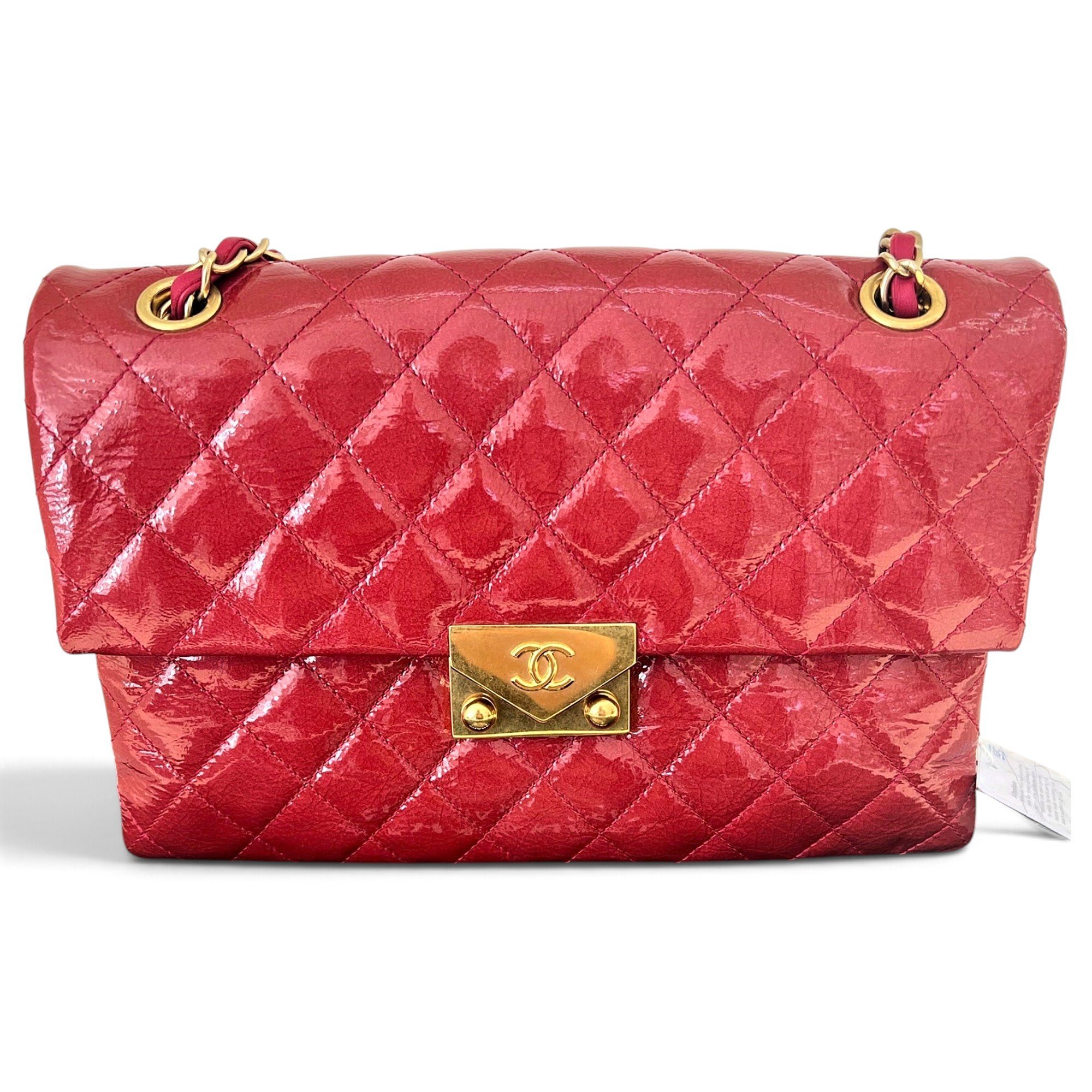 Timeless/Classique patent leather handbag