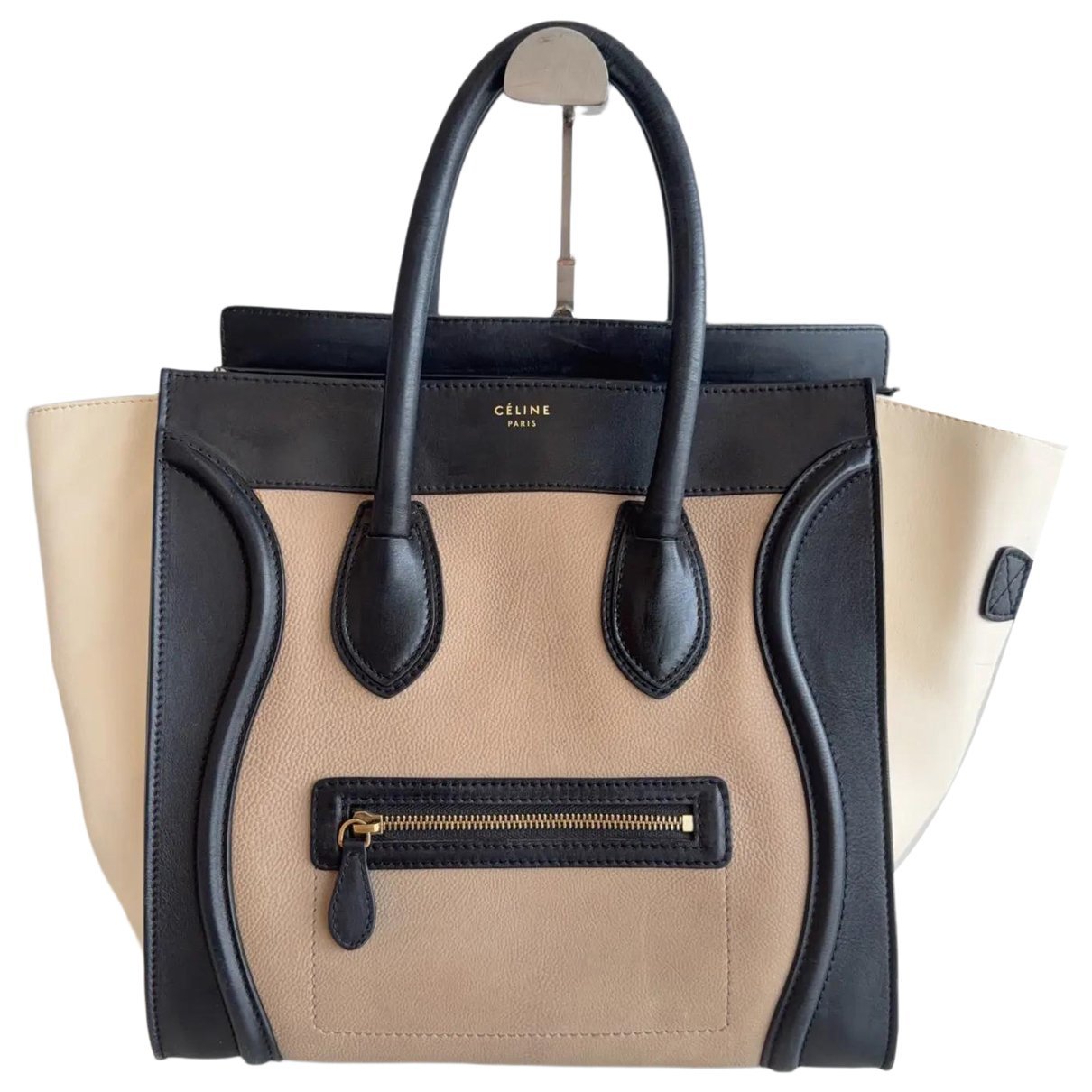 Luggage leather handbag
