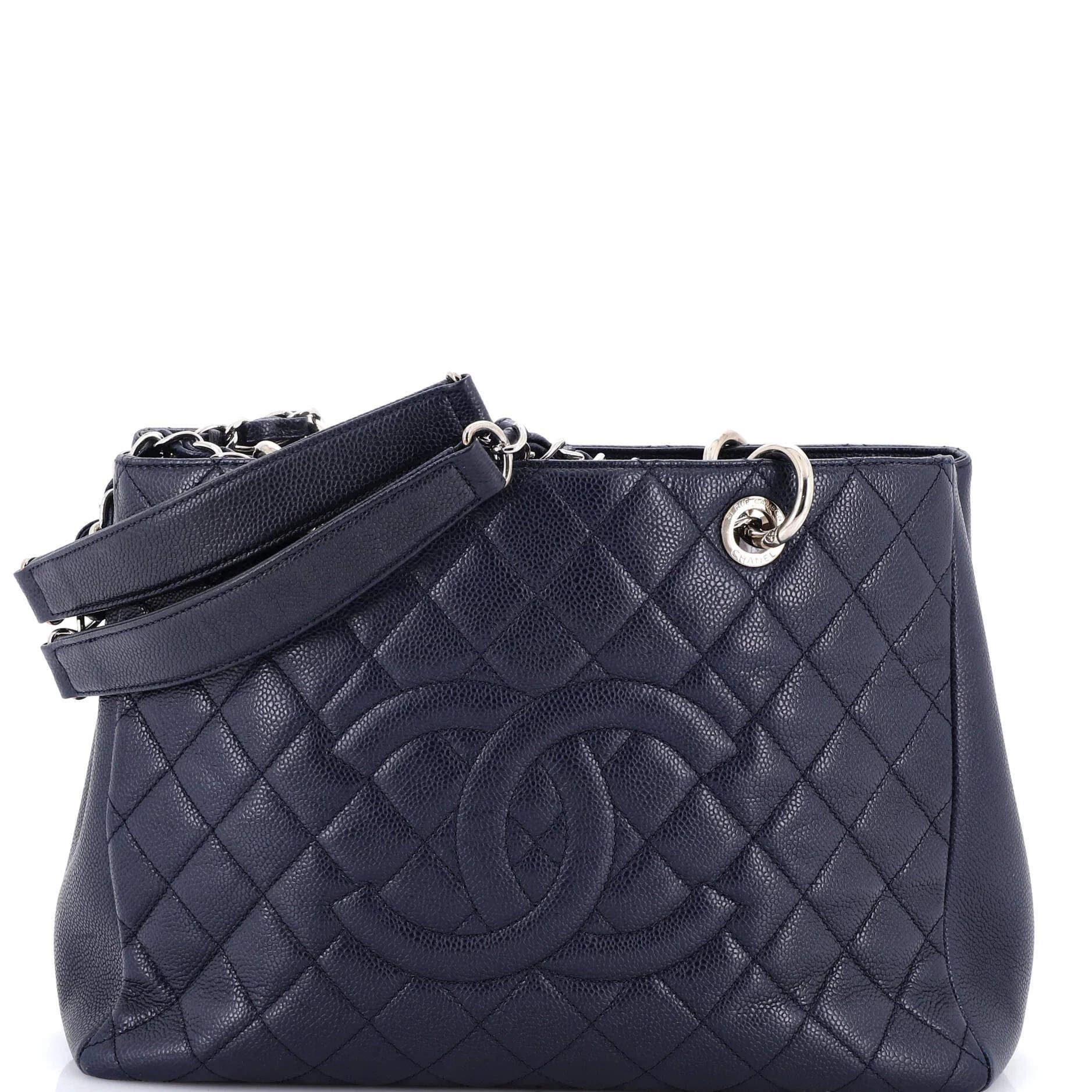 Classic CC Shopping leather tote
