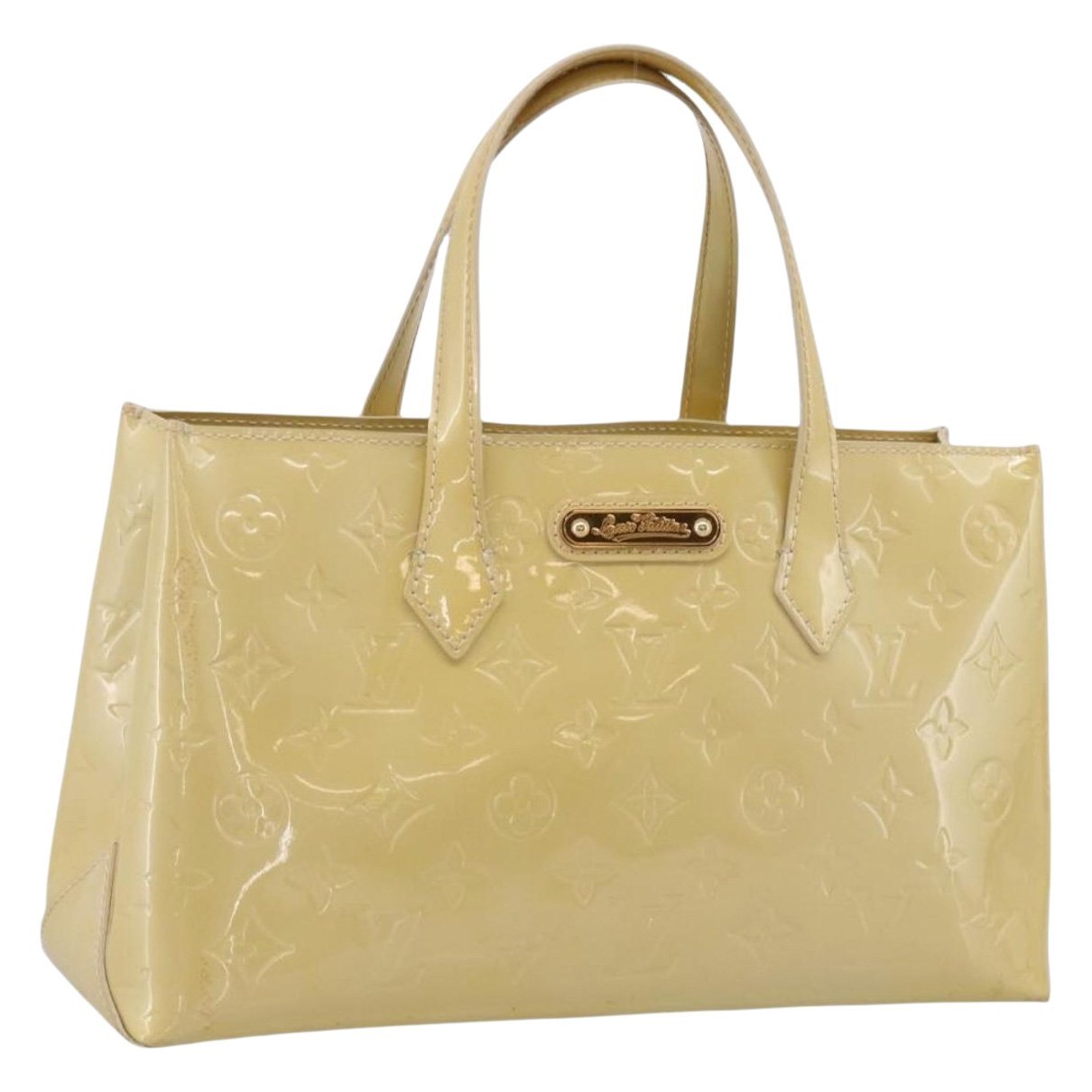 Wilshire patent leather handbag