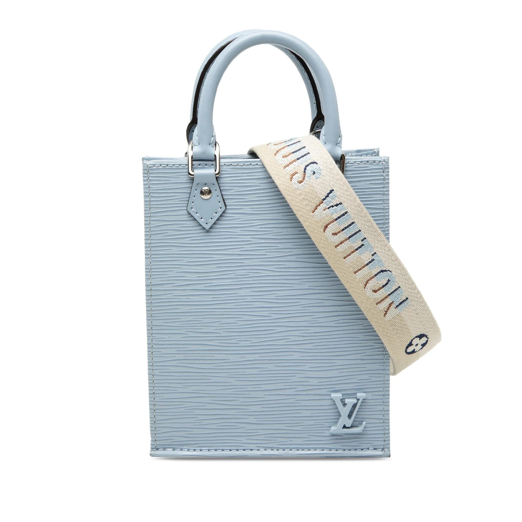Plat leather satchel