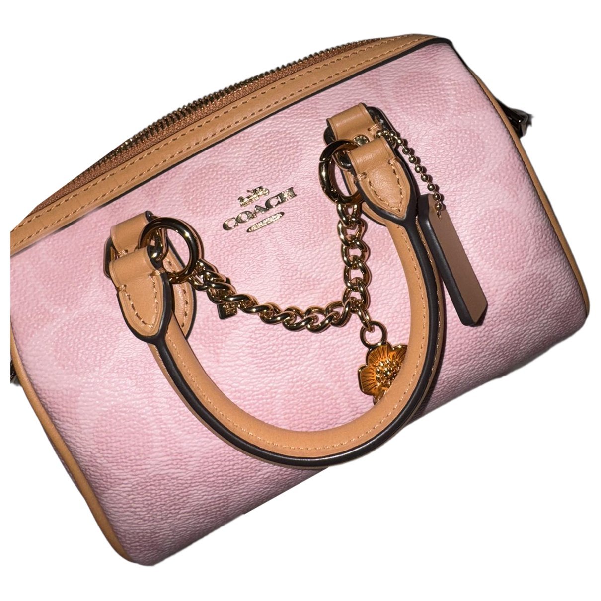 Leather handbag