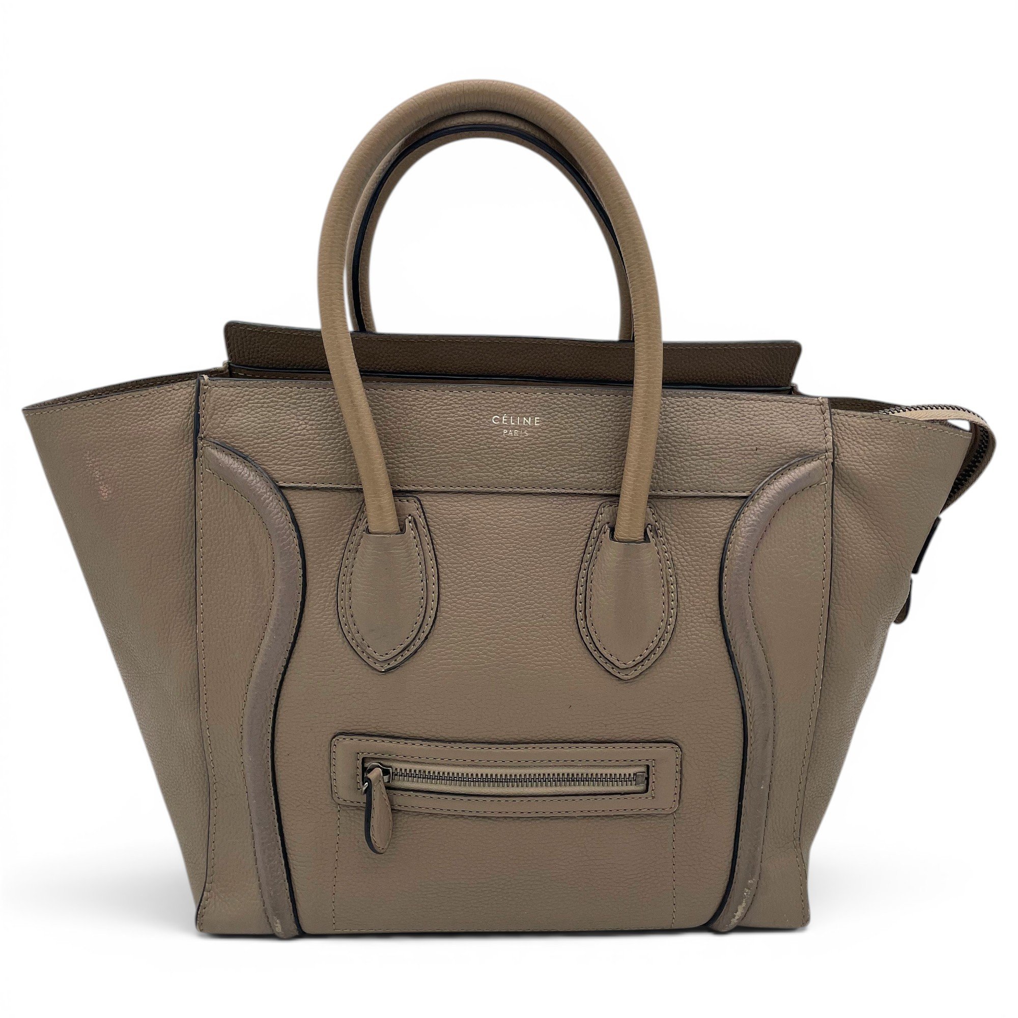Luggage leather handbag
