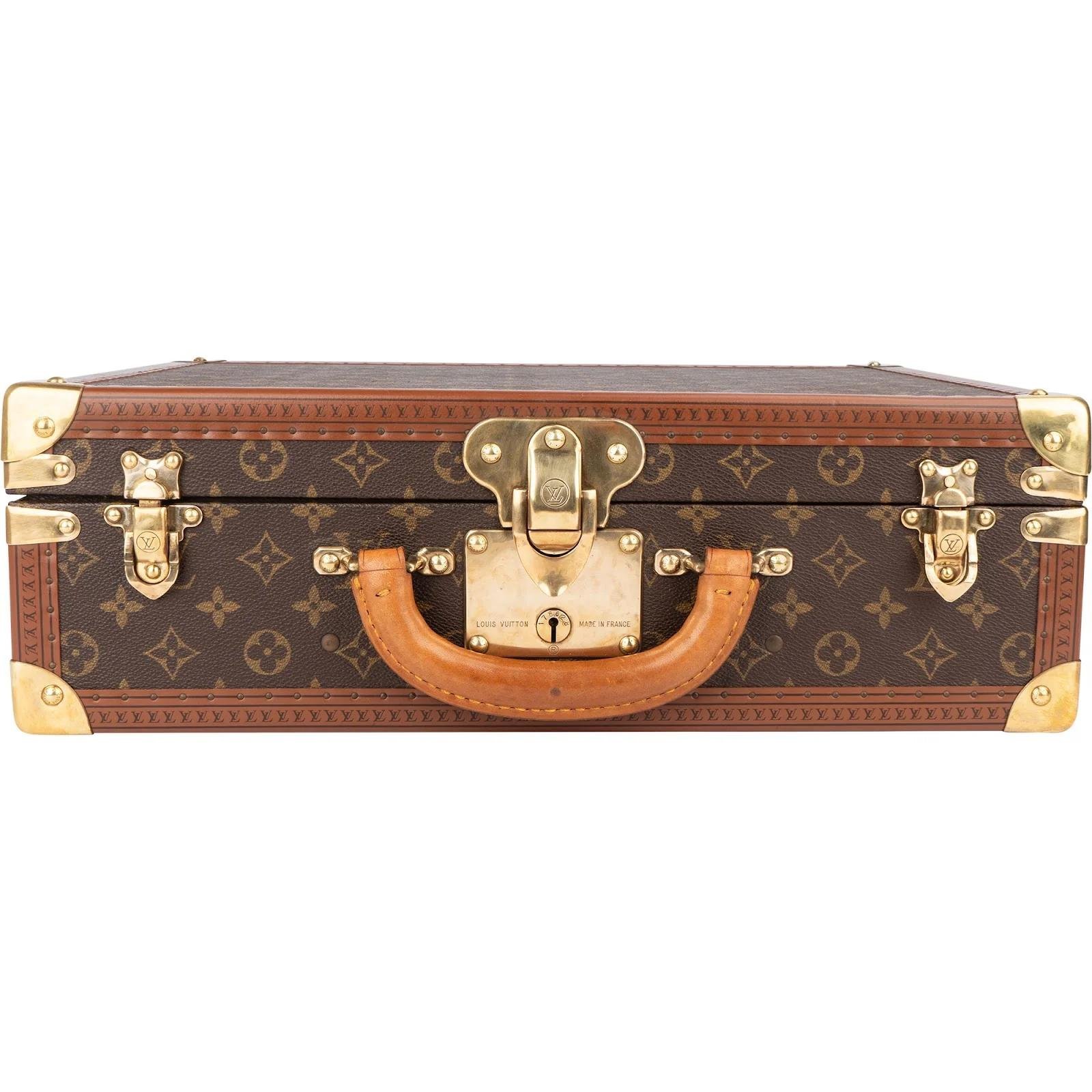 Cotteville leather travel bag