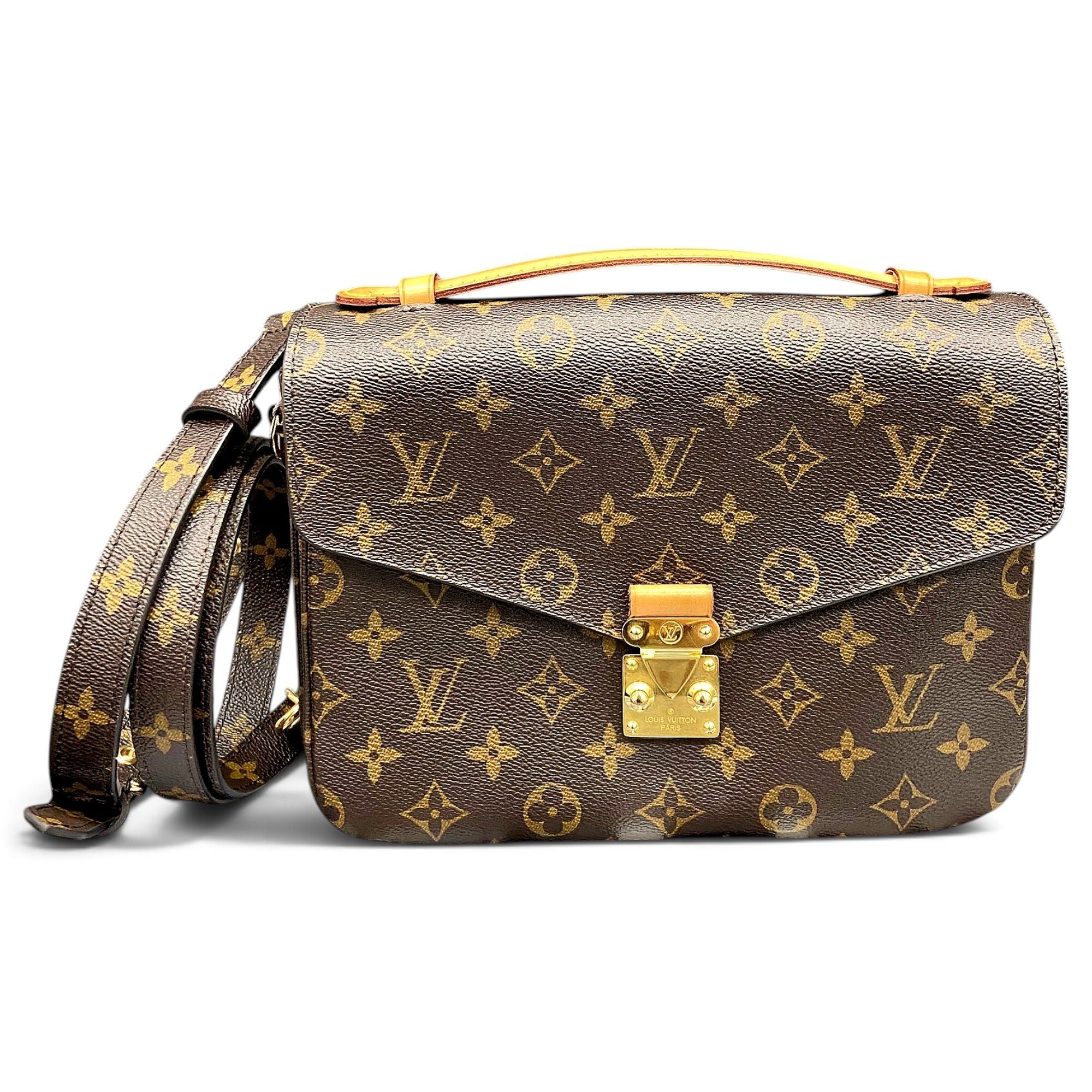Metis leather handbag