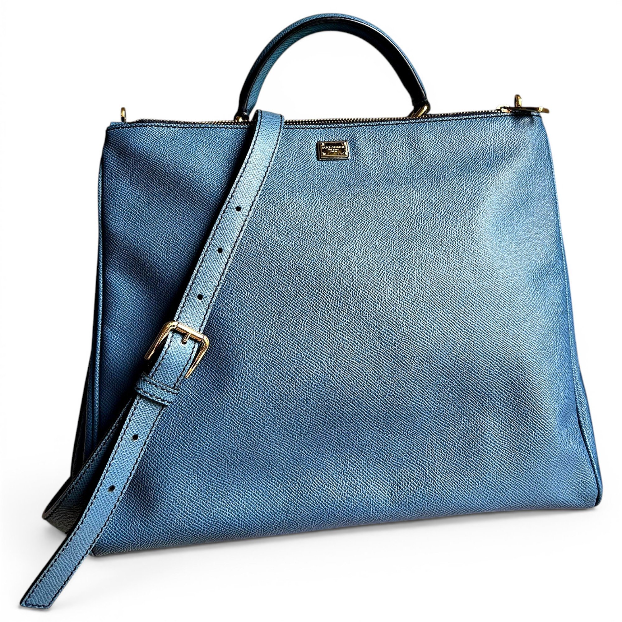 Dolce & Gabbana Sicily leather handbag