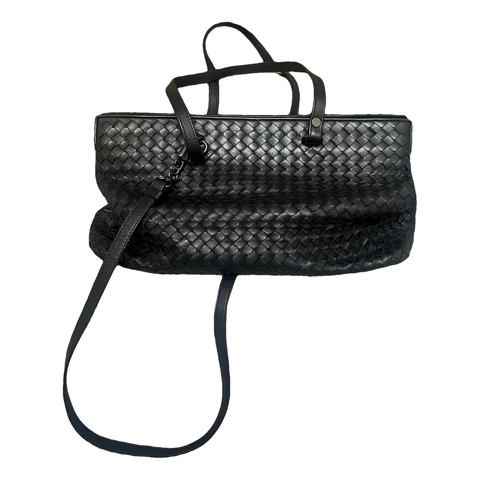 Leather handbag