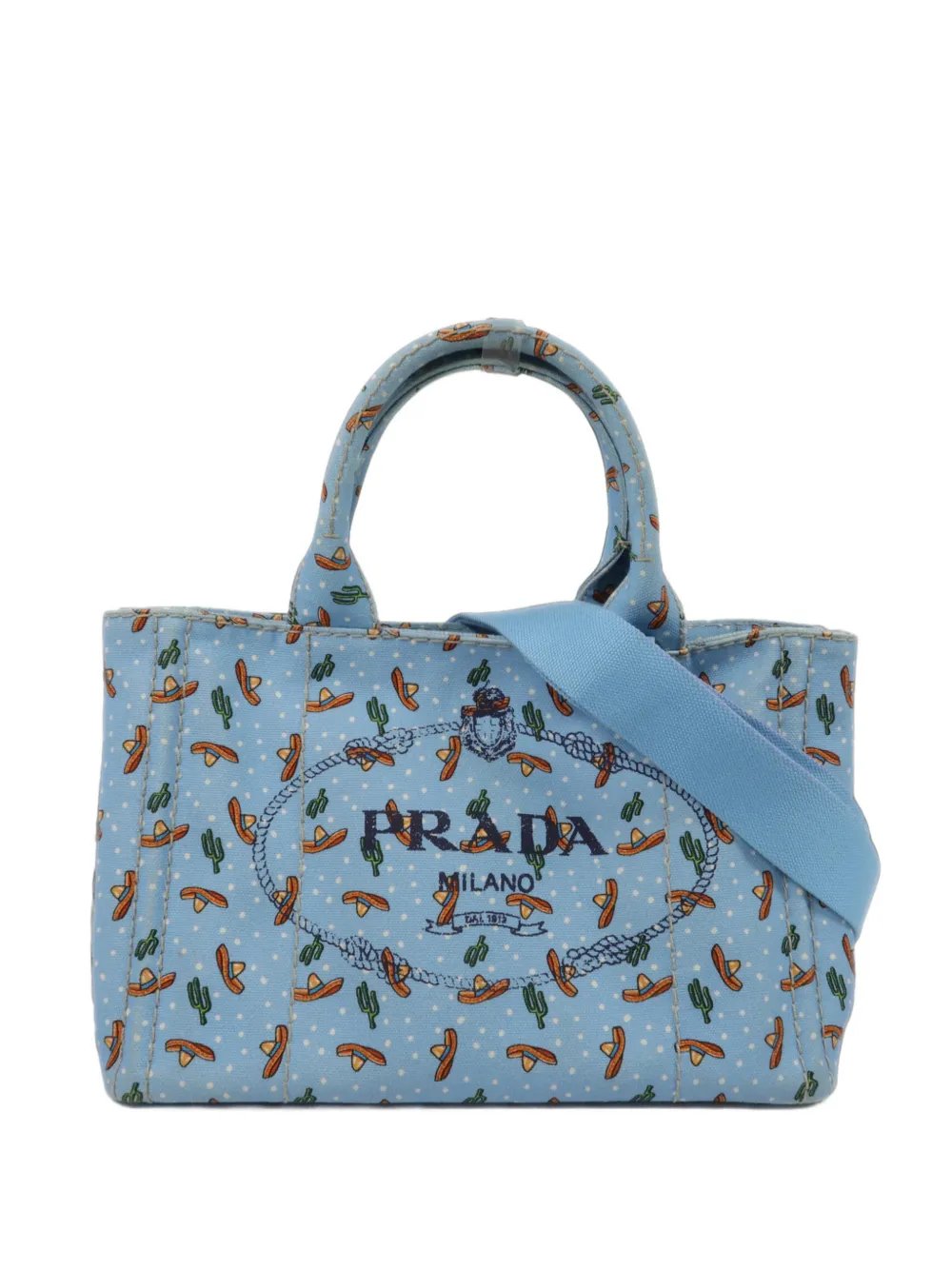 Canapa printed tote bag