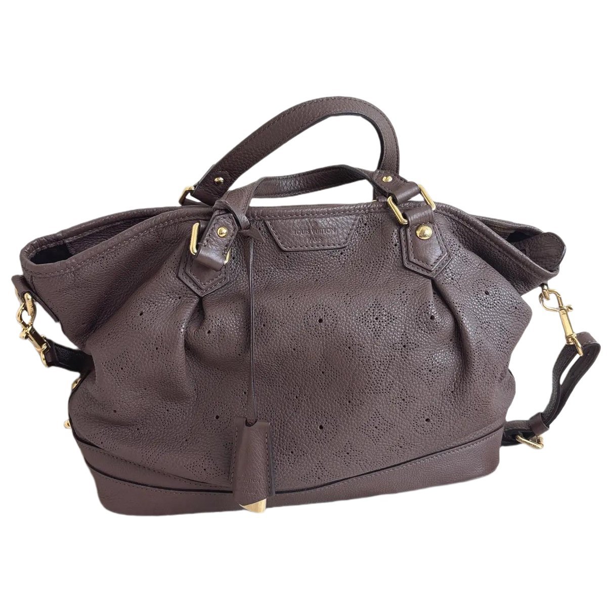 Stellar leather handbag