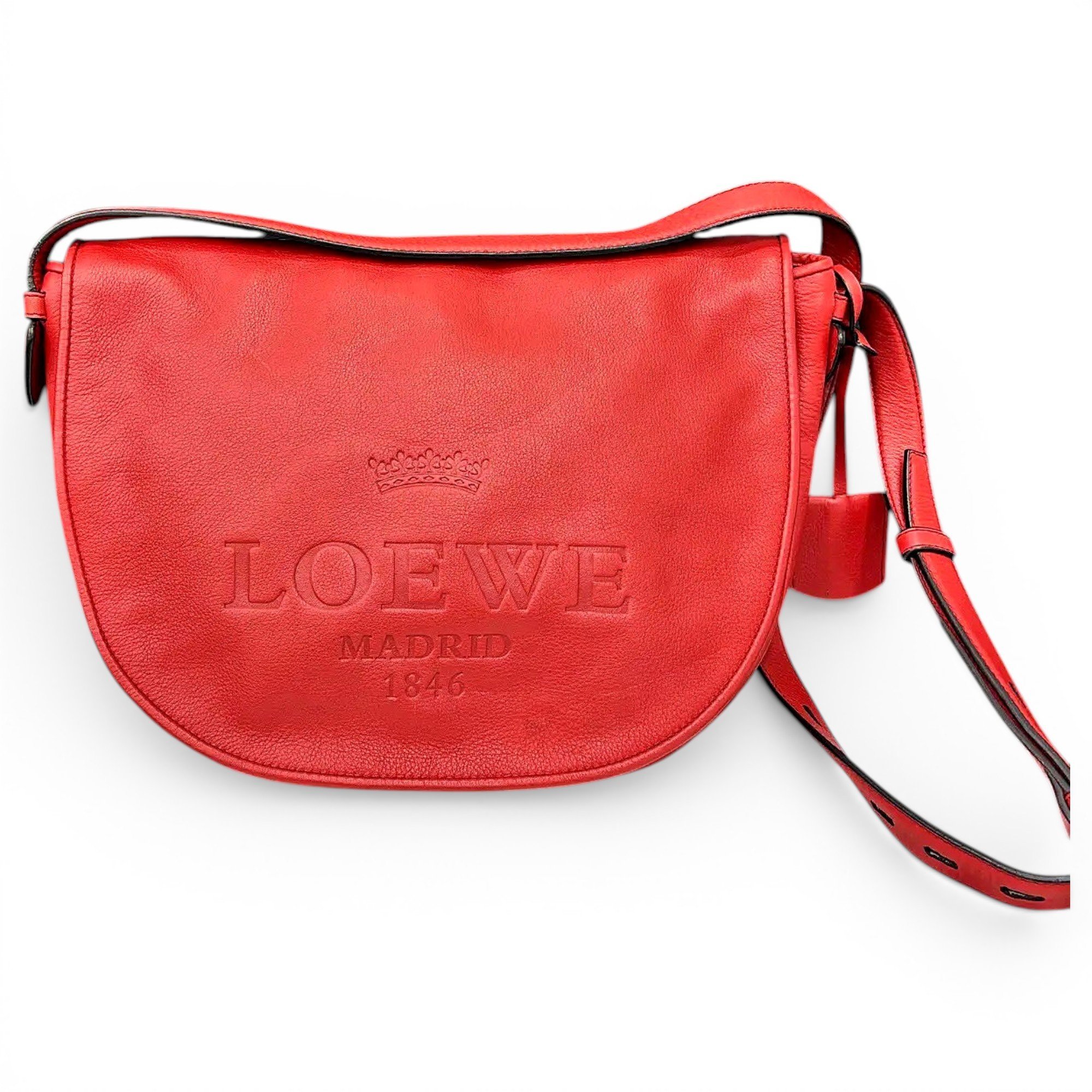 Leather handbag
