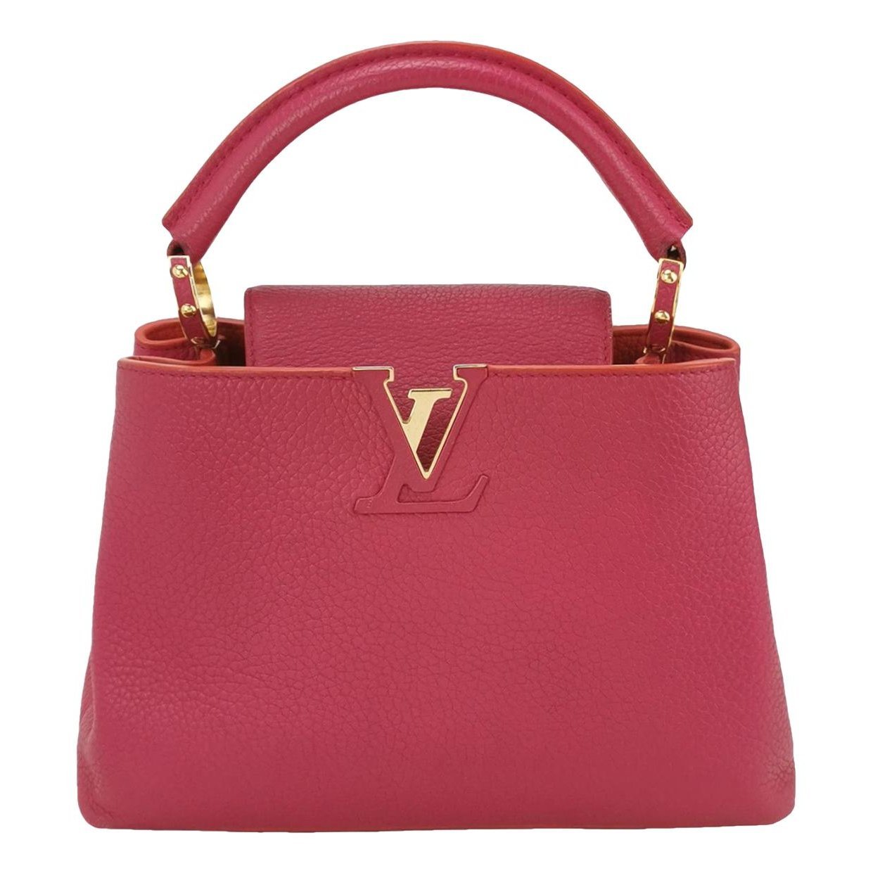 Capucines leather handbag
