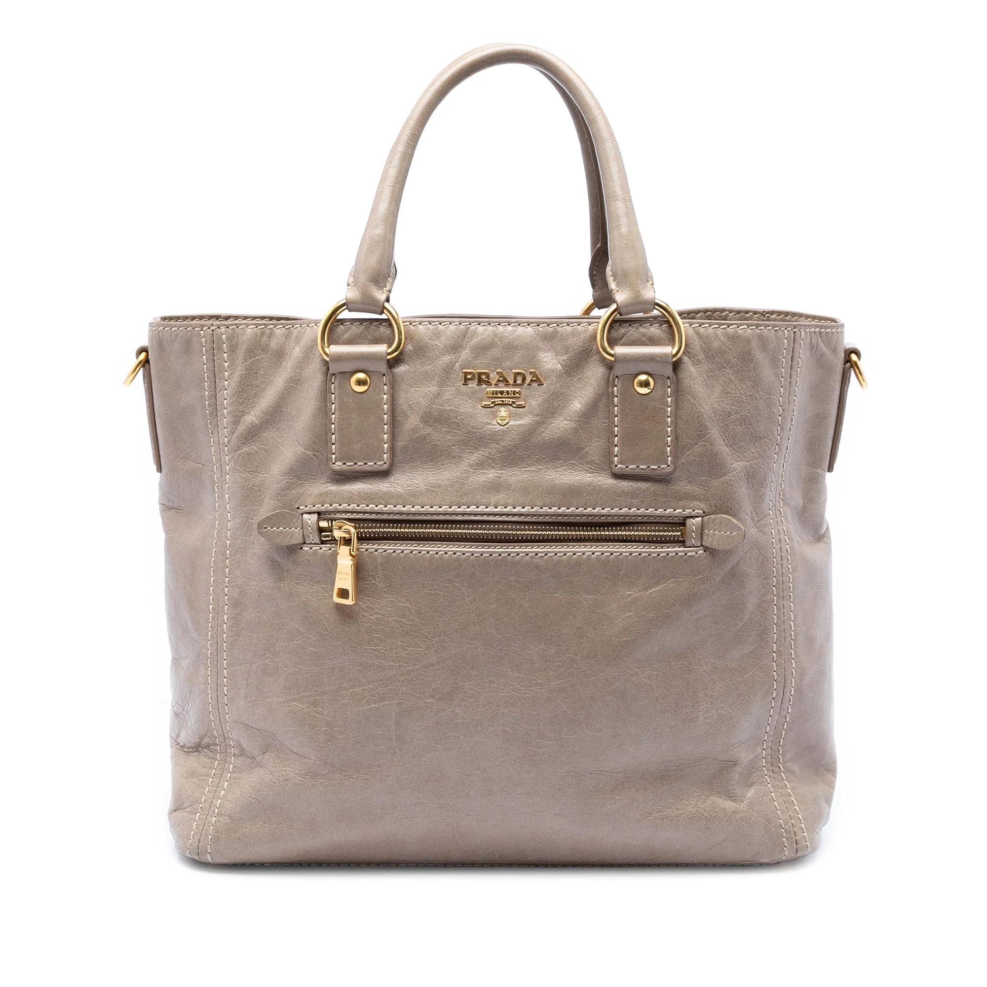 Leather satchel
