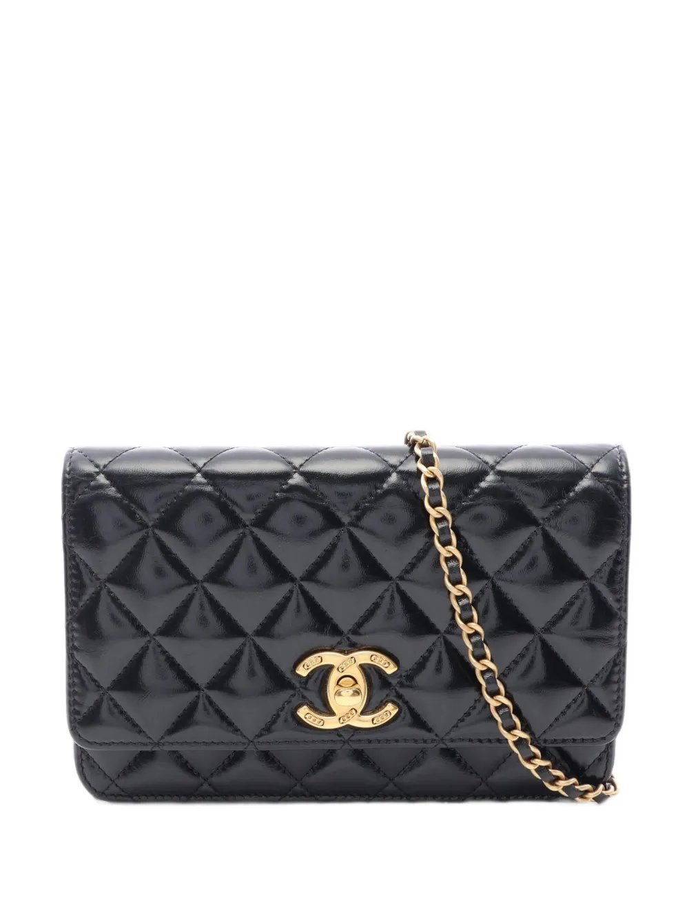 Matelassé shoulder bag