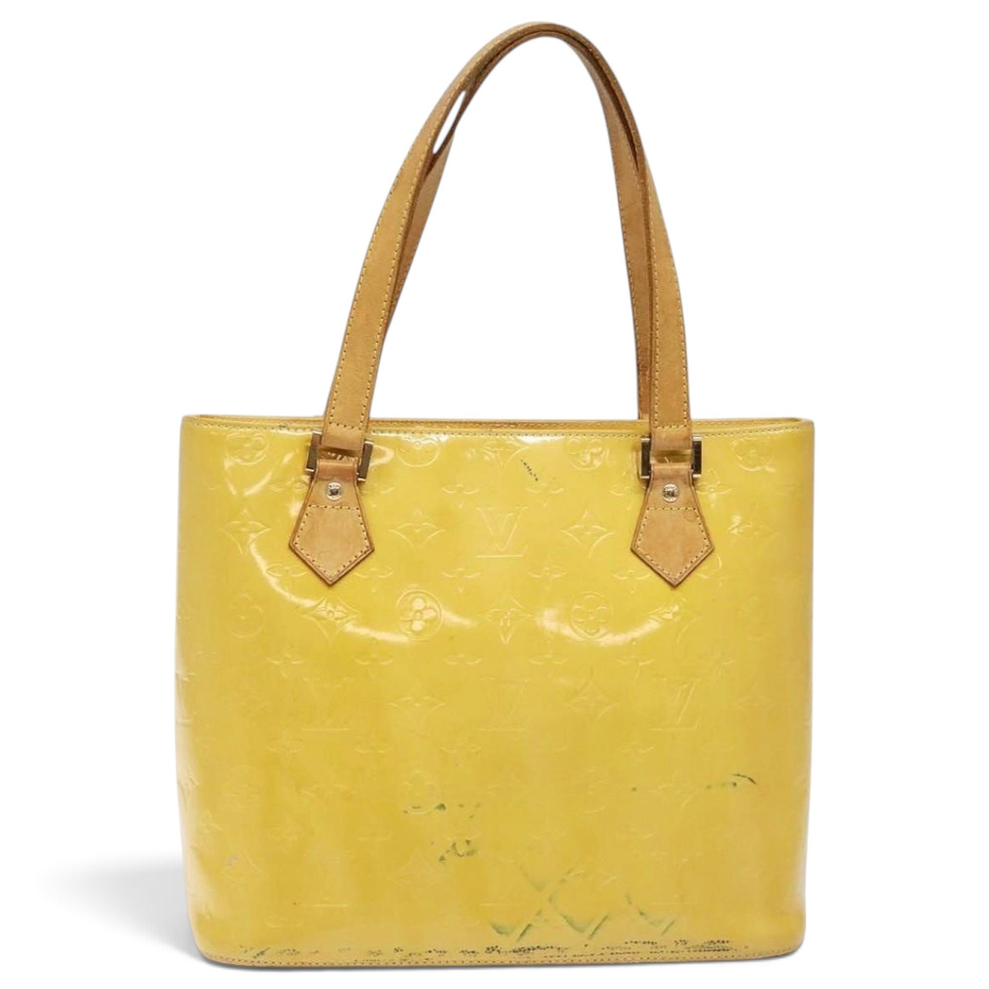 Houston patent leather handbag