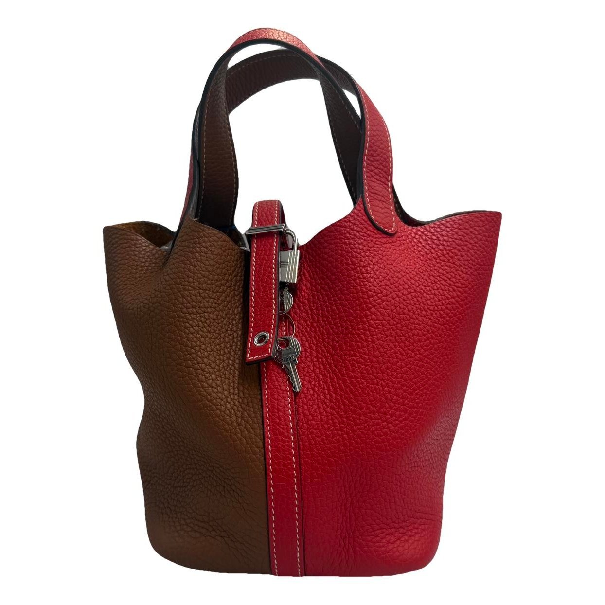 Hermes Picotin leather tote
