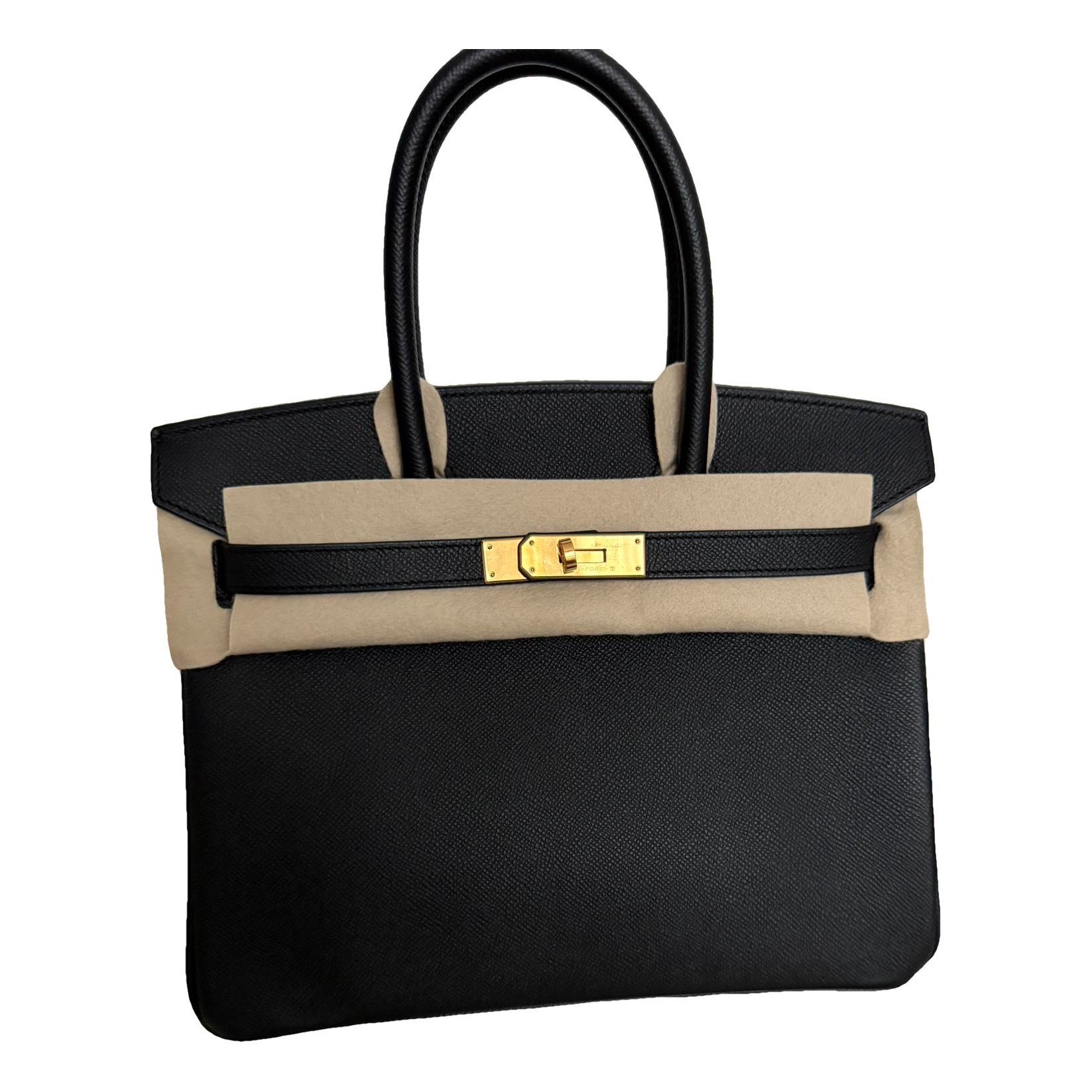 Birkin 30 leather handbag