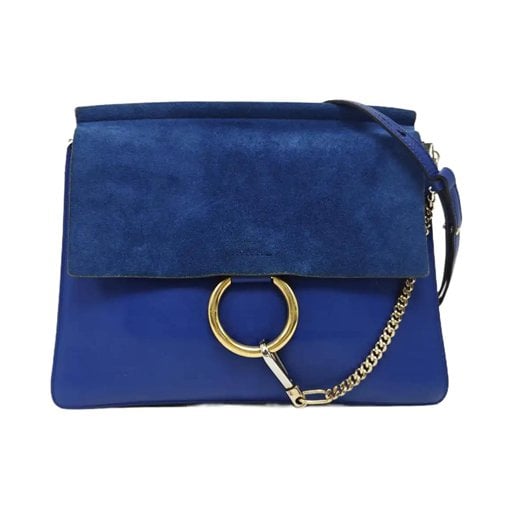 Faye leather handbag