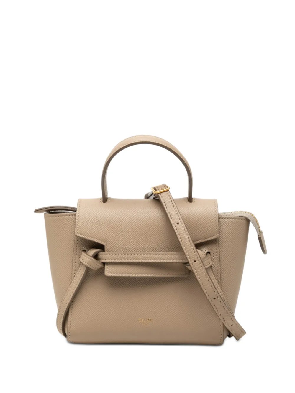 2020 Pico Grained Calfskin Belt Bag satchel