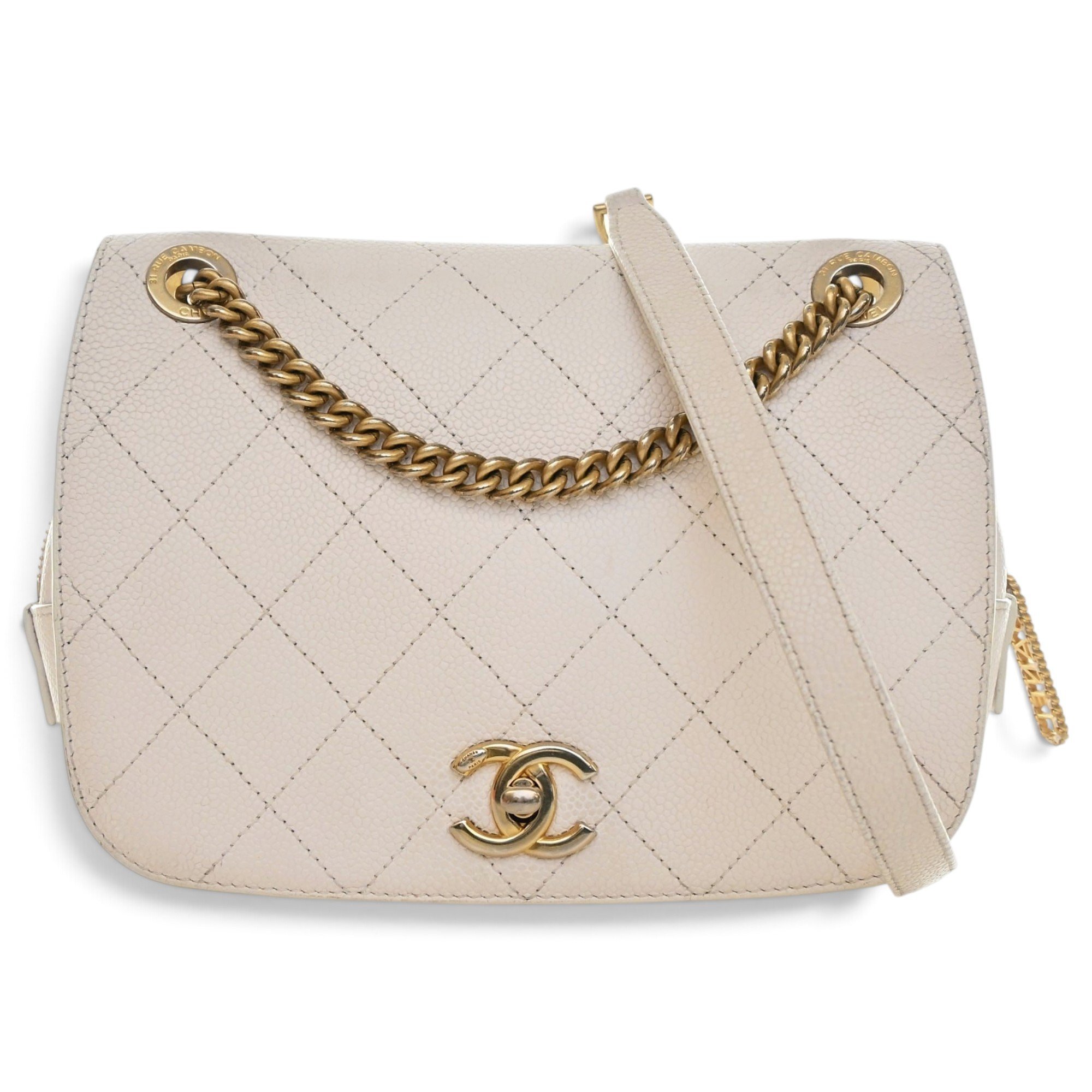 Leather crossbody bag