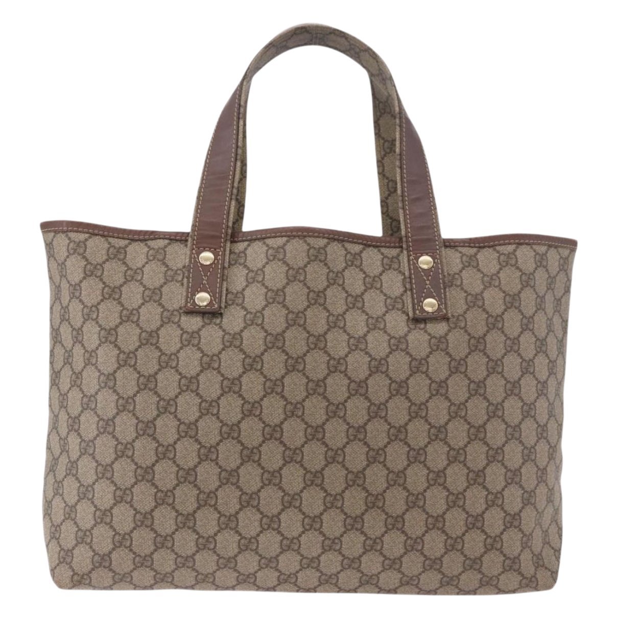 Leather tote