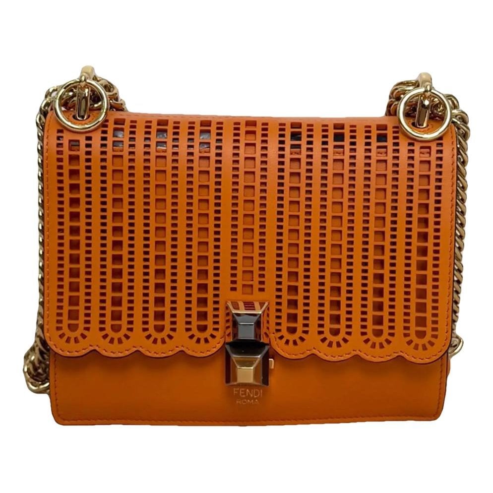 Kan I leather crossbody bag