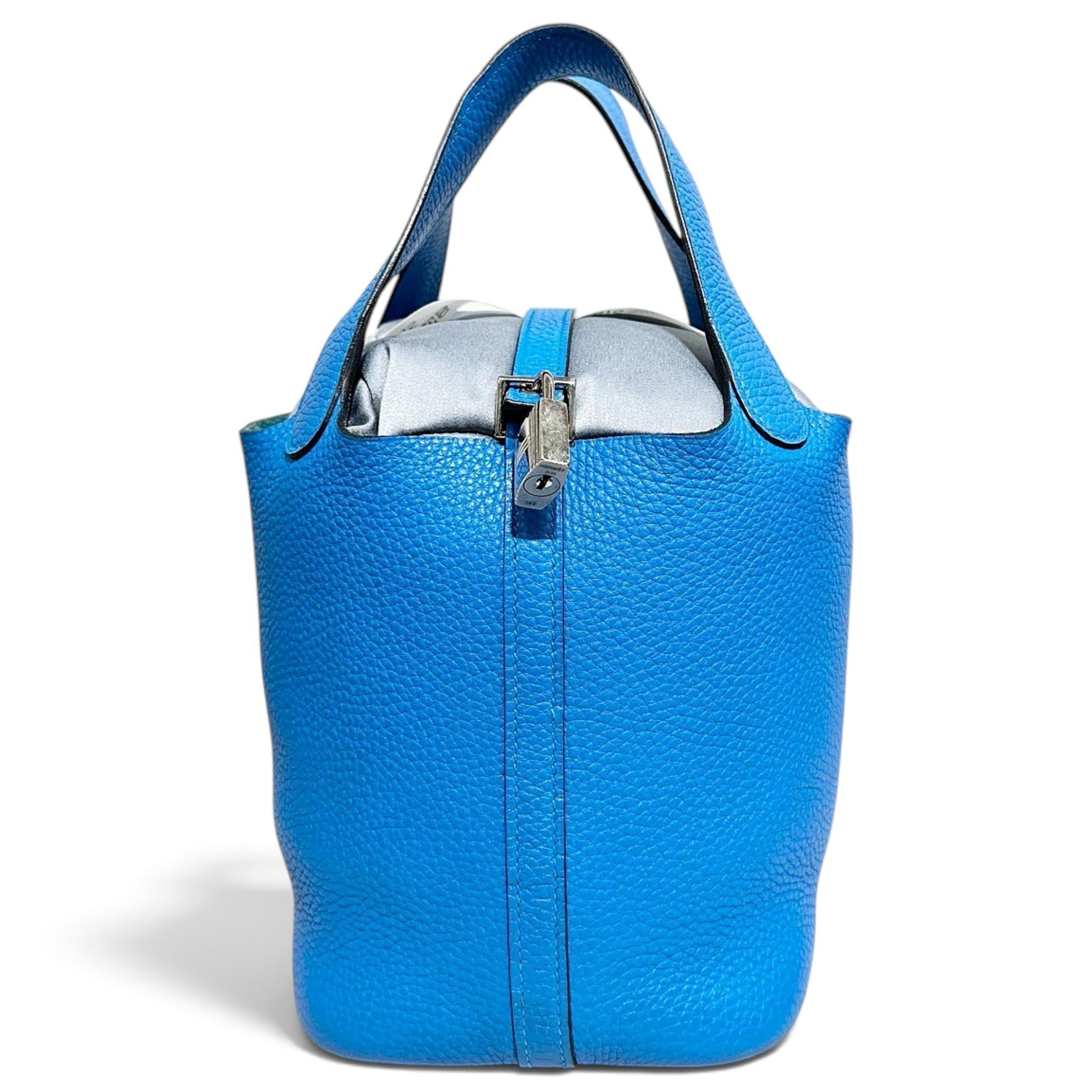 Picotin leather handbag