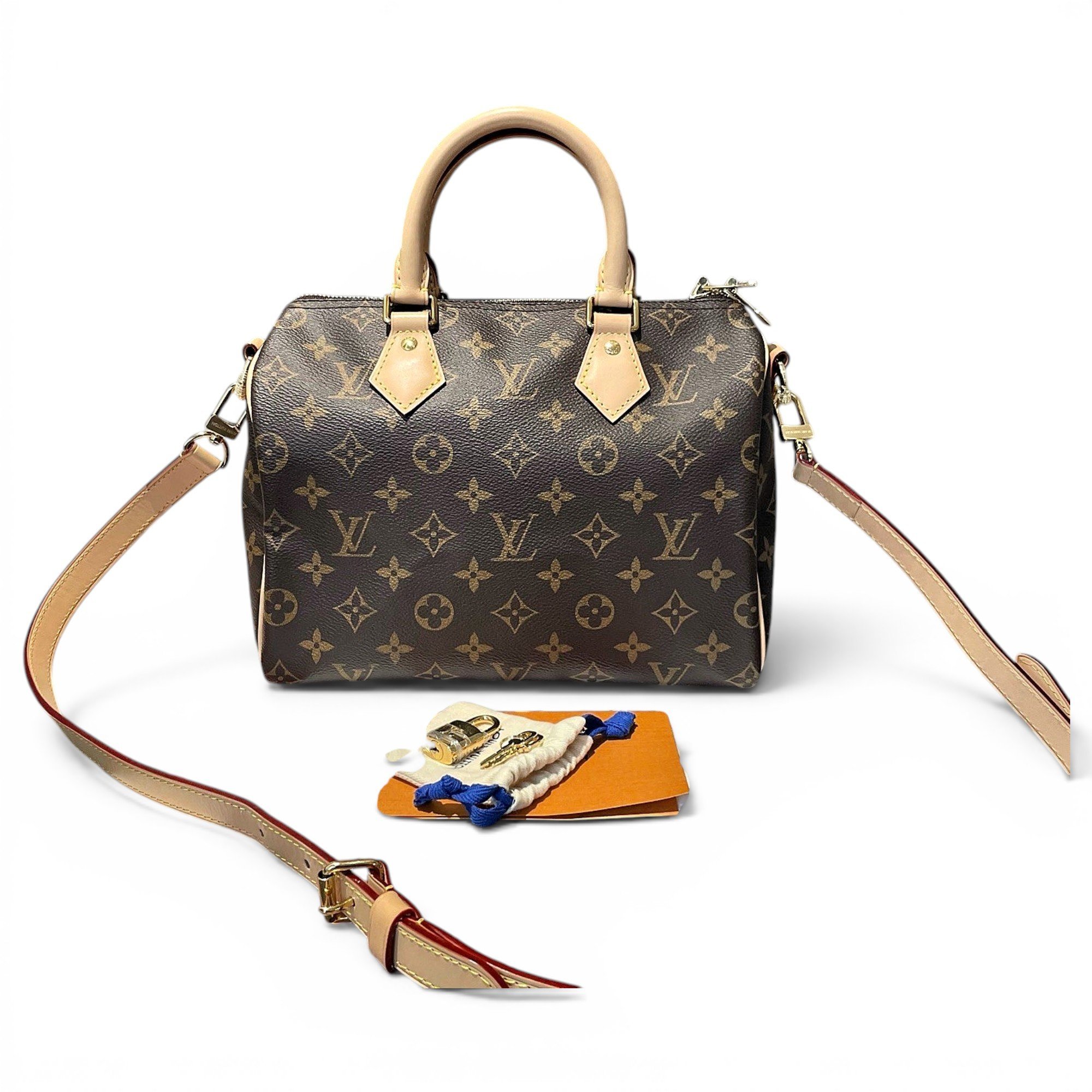 Speedy Bandoulière leather handbag