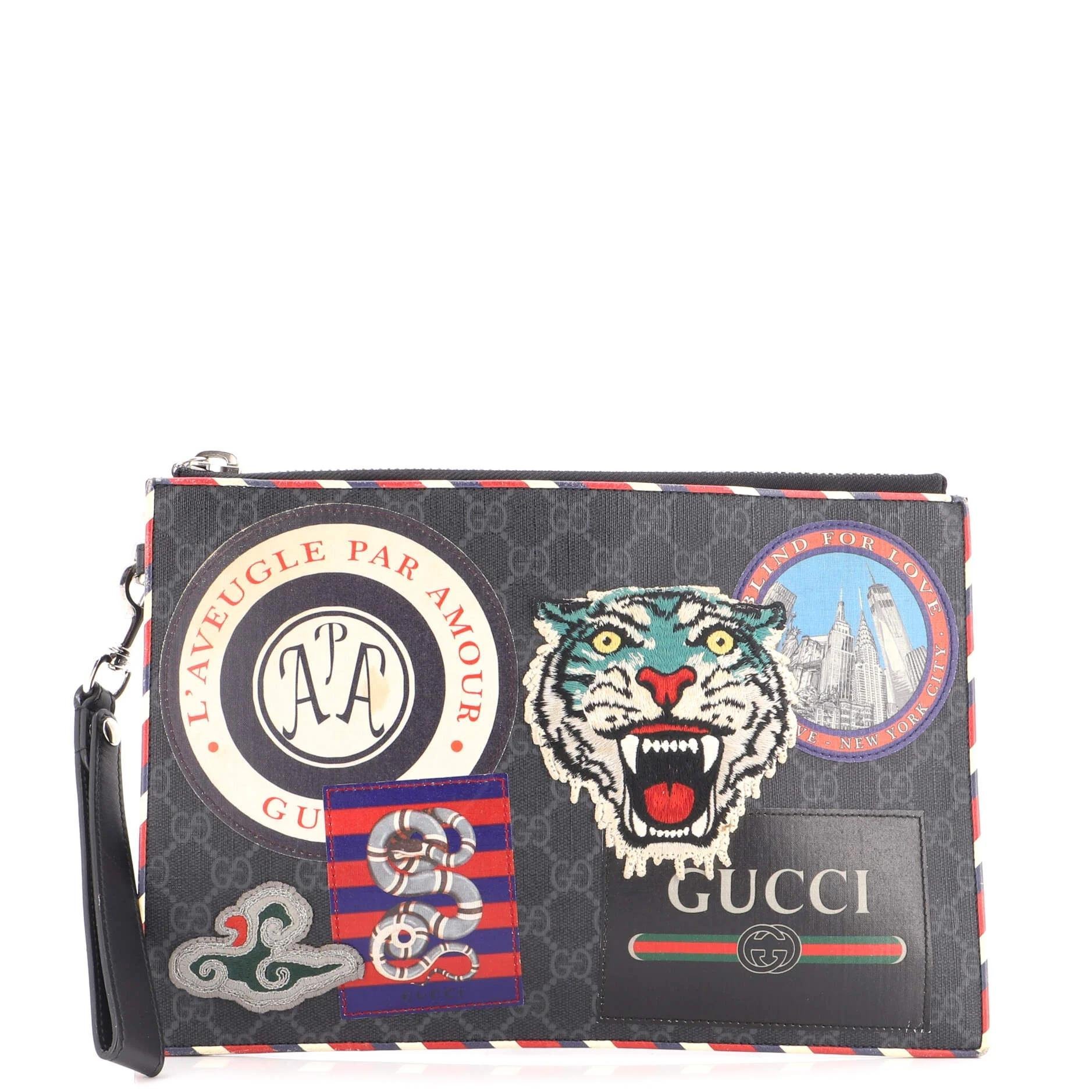 Cloth clutch bag