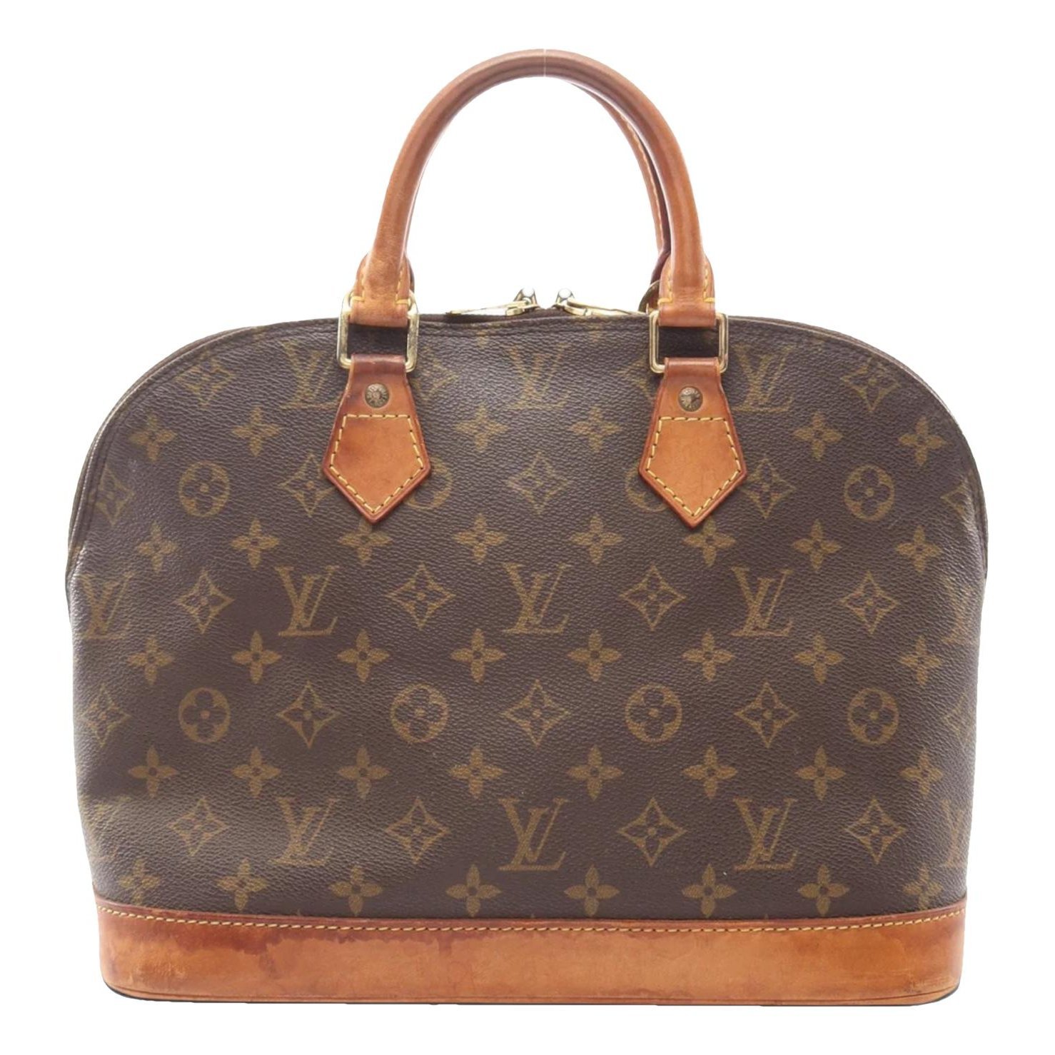 Alma leather handbag